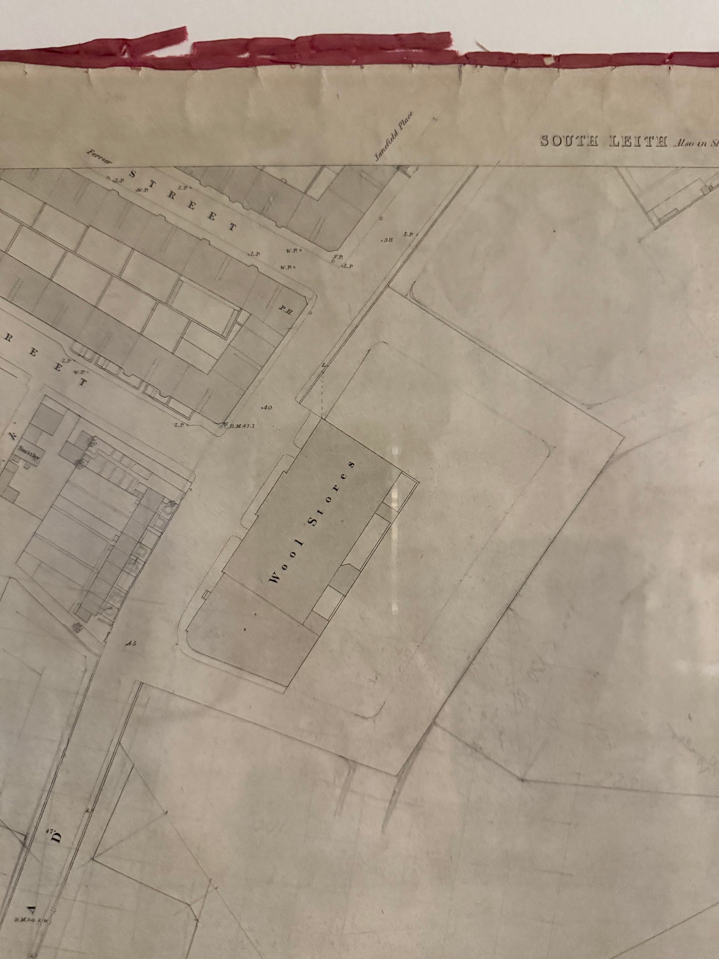 Two Edinburgh Maps c1877/78 ~ Easter Road, Lochend Road, Restalrig Park, Prospect Bank