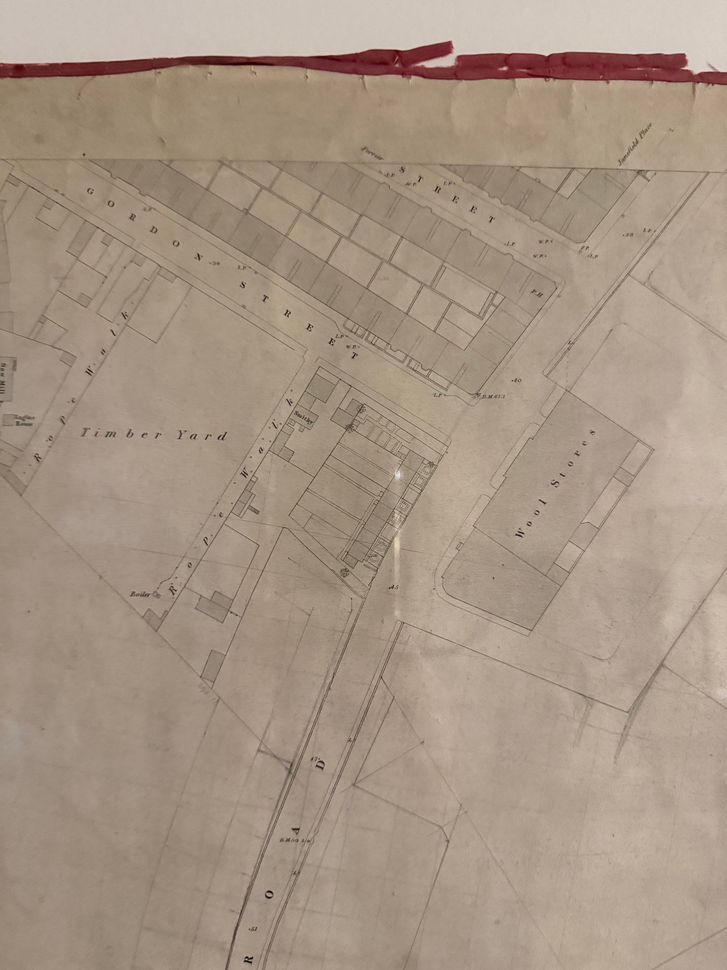 Two Edinburgh Maps c1877/78 ~ Easter Road, Lochend Road, Restalrig Park, Prospect Bank