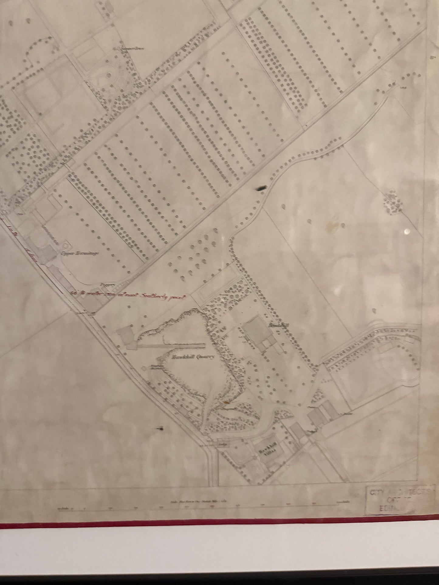 Two Edinburgh Maps c1877/78 ~ Easter Road, Lochend Road, Restalrig Park, Prospect Bank