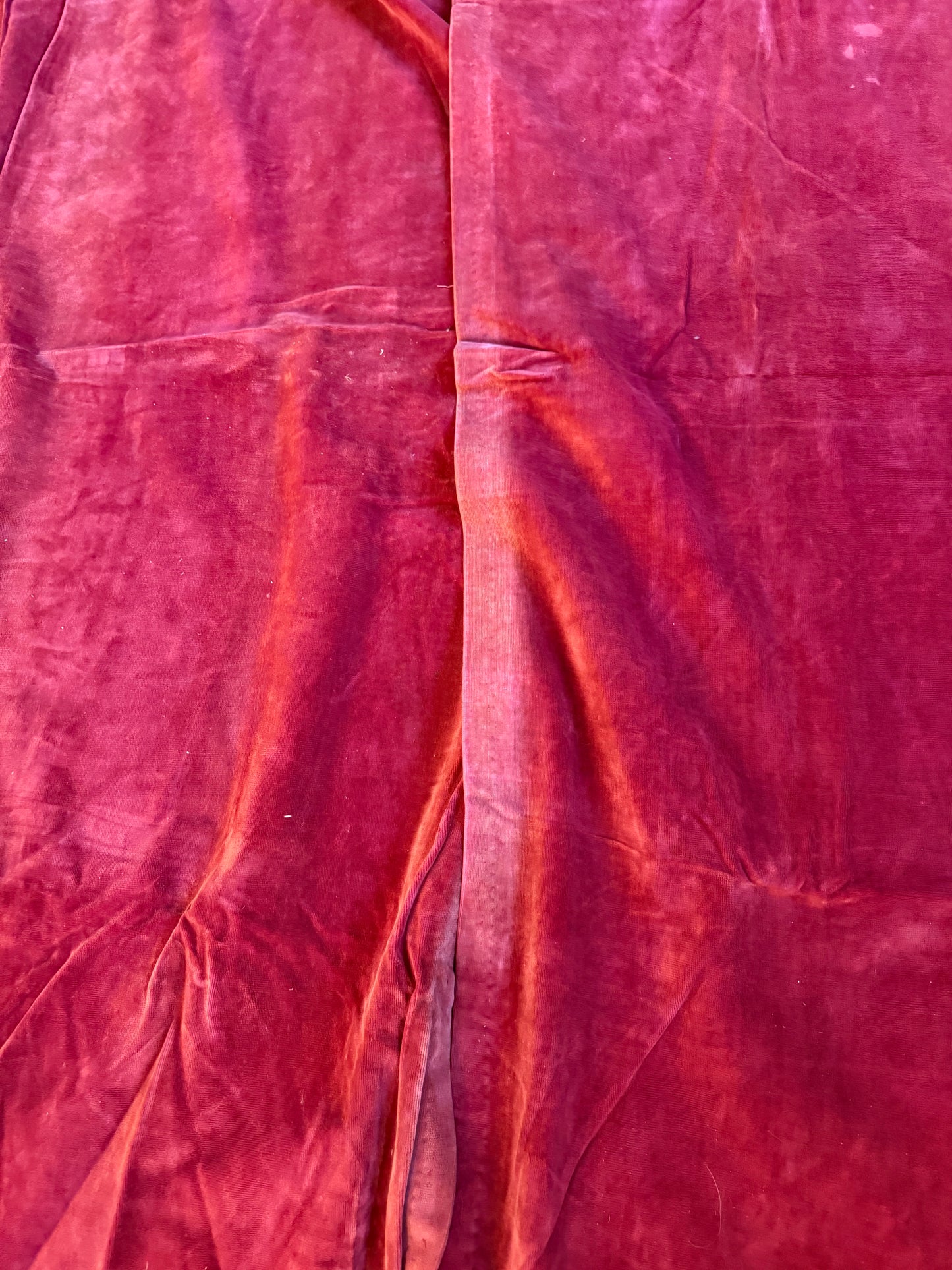 Penicuik House, Scotland ~ Pair & Single Velvet Curtains