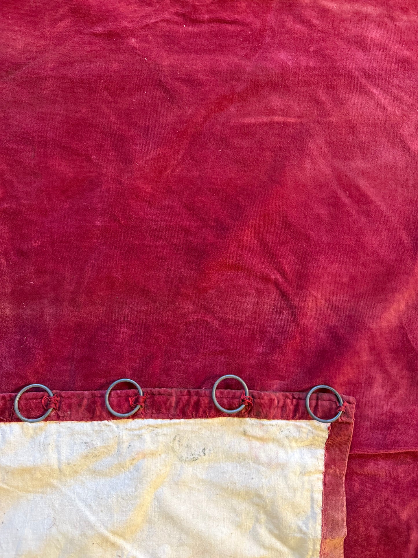 Penicuik House, Scotland ~ Pair & Single Velvet Curtains