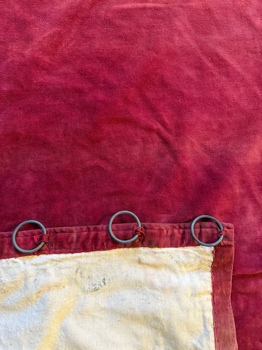 Penicuik House, Scotland ~ Pair & Single Velvet Curtains