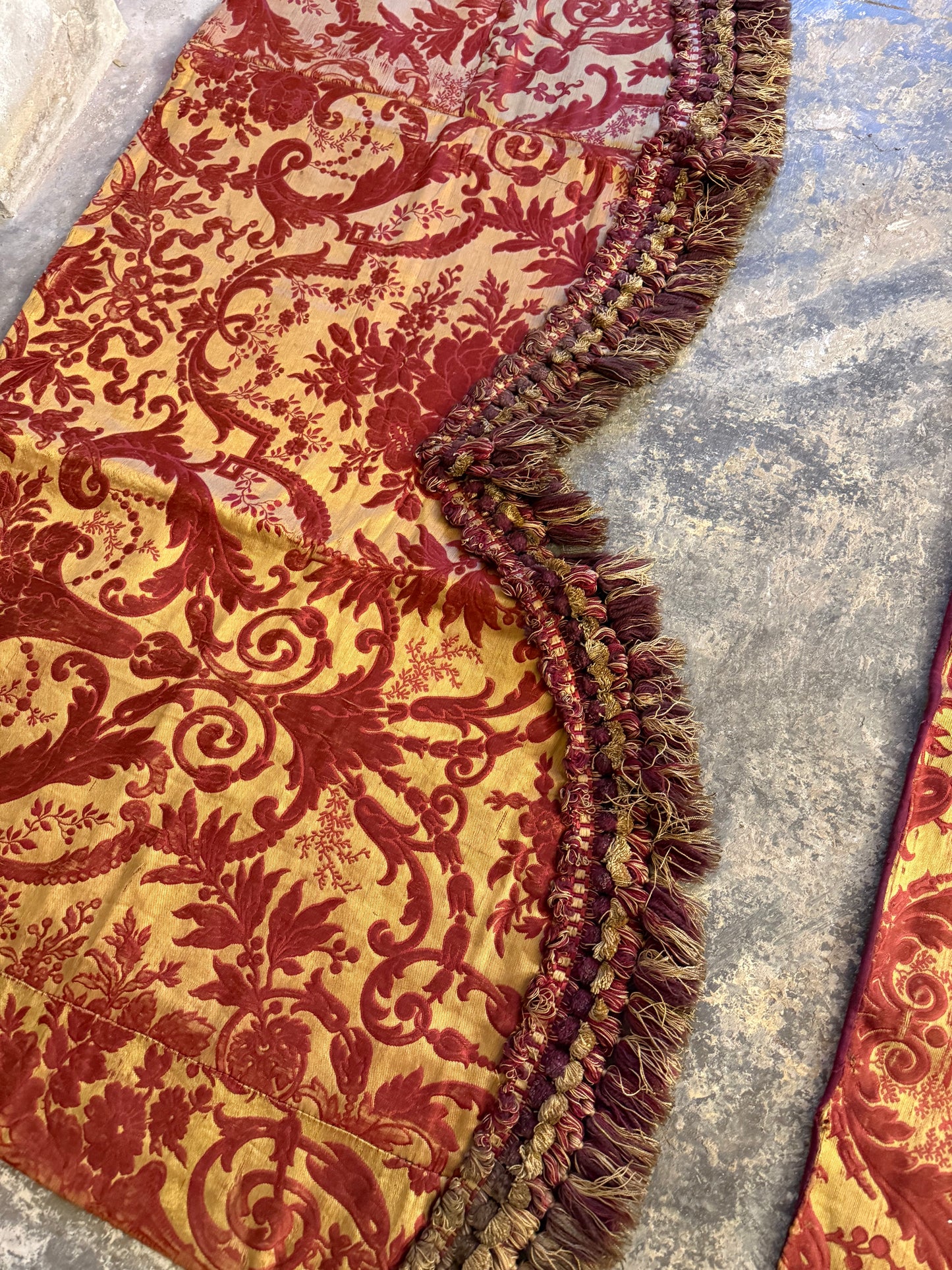 Penicuik House, Scotland ~ Three Valances & Tie Backs etc