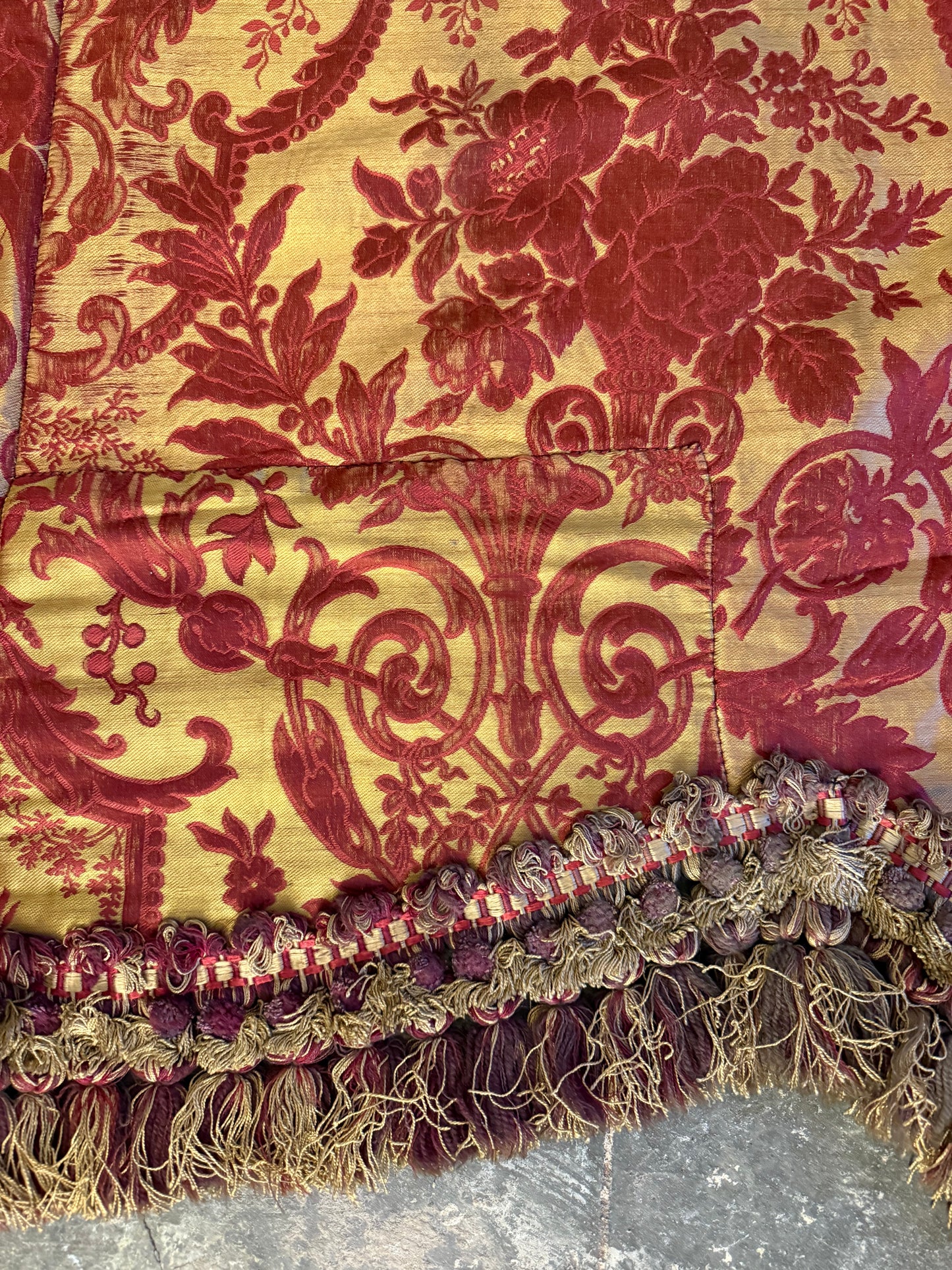 Penicuik House, Scotland ~ Three Valances & Tie Backs etc