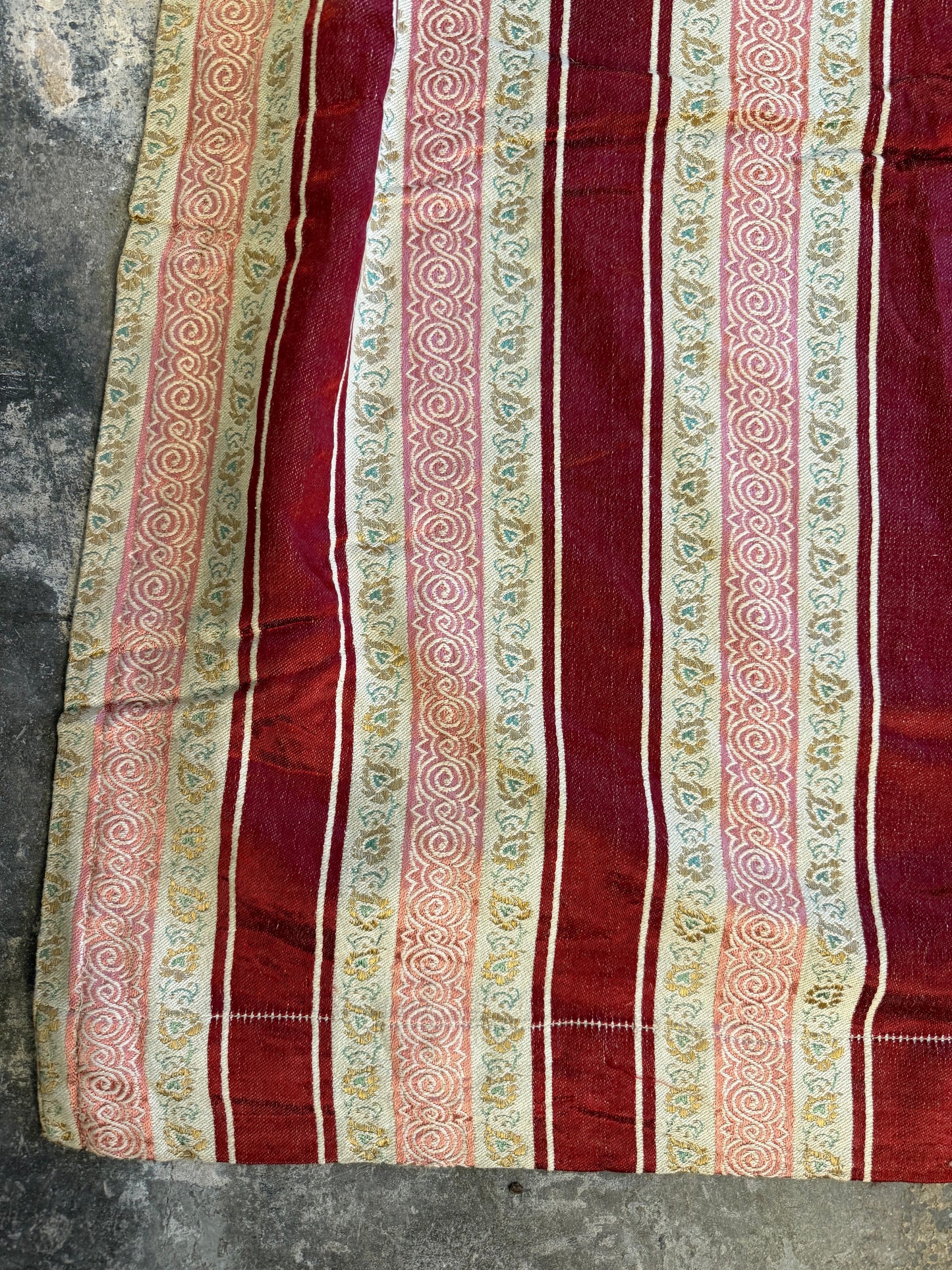 Penicuik House, Scotland ~ Two Pairs of Regency Stripe Curtains