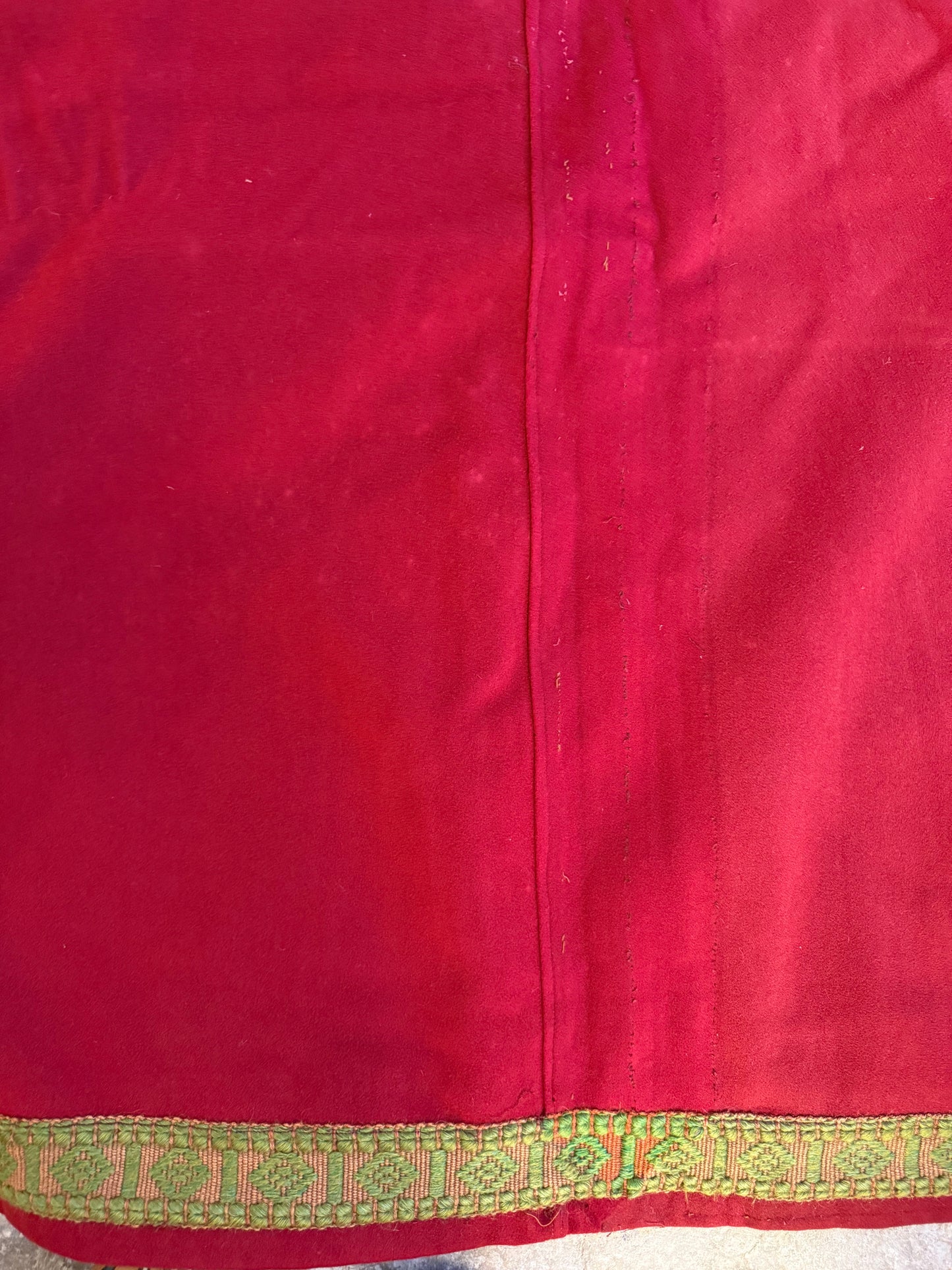 Penicuik House, Scotland ~ Pair Large Wool Curtains & Valance