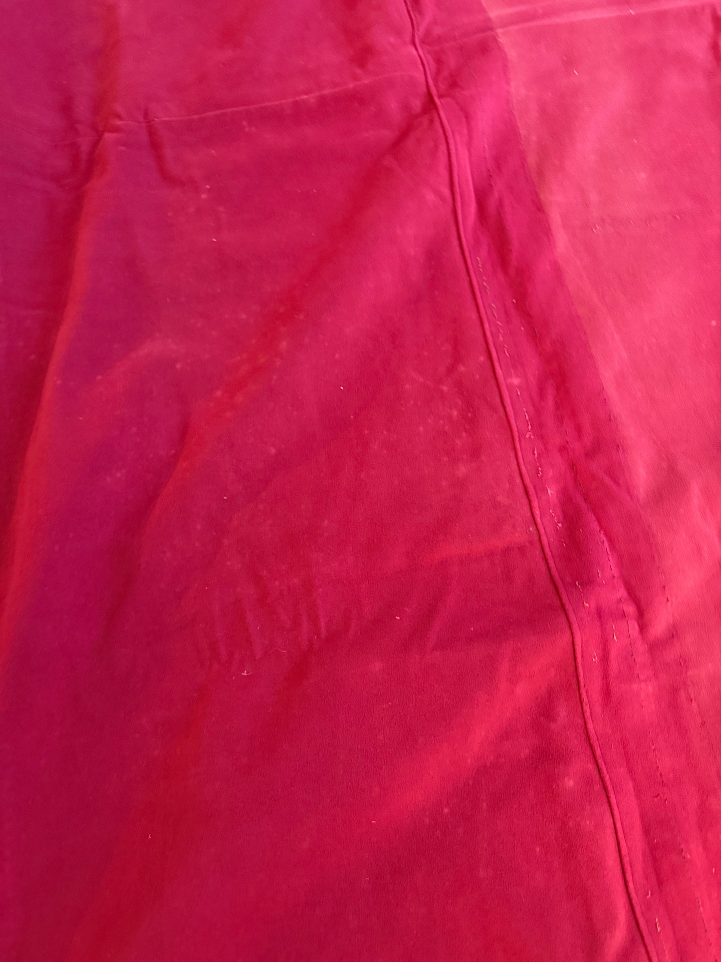 Penicuik House, Scotland ~ Pair Large Wool Curtains & Valance