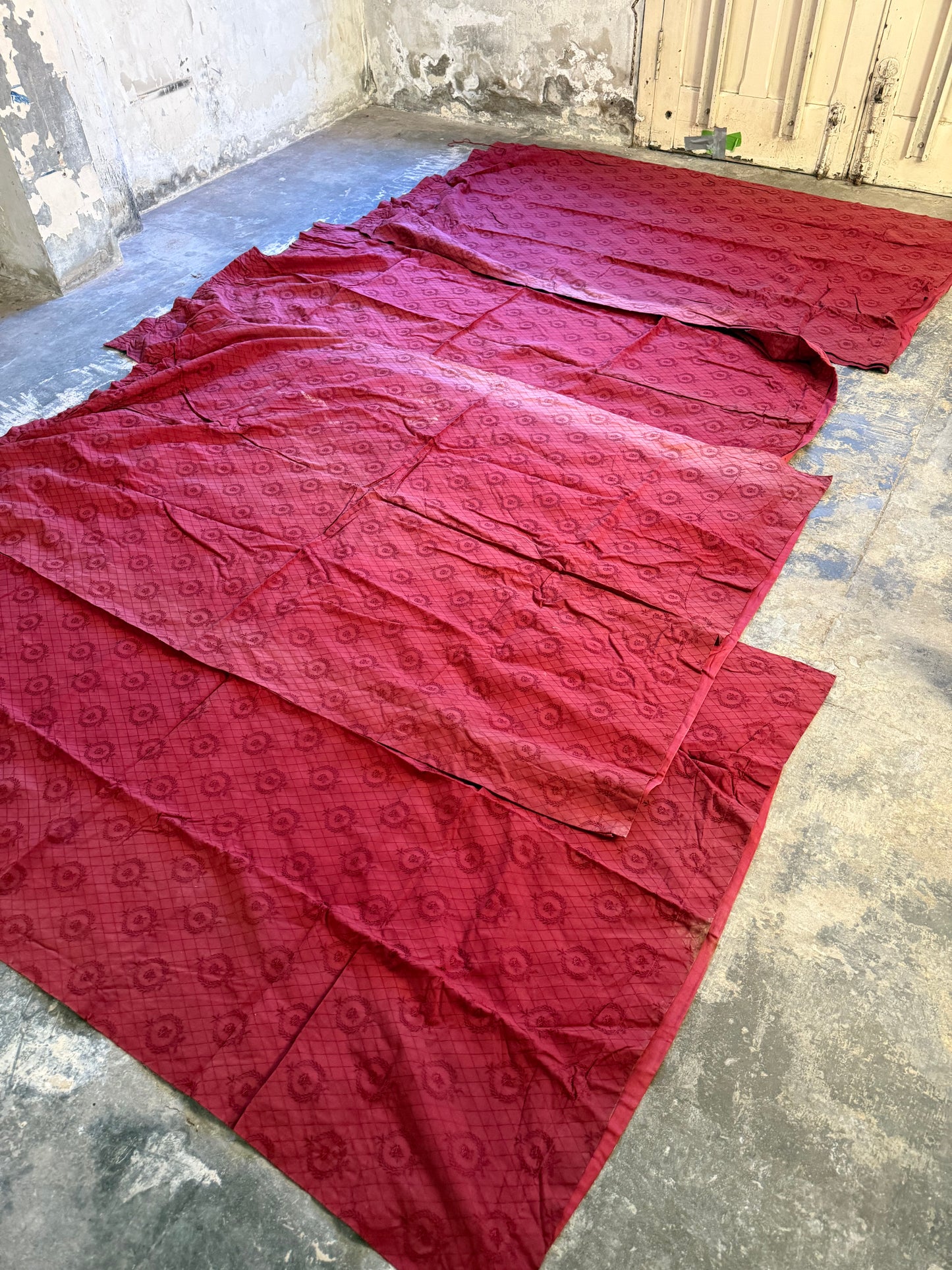 Penicuik House, Scotland ~ Two Pairs of Curtains