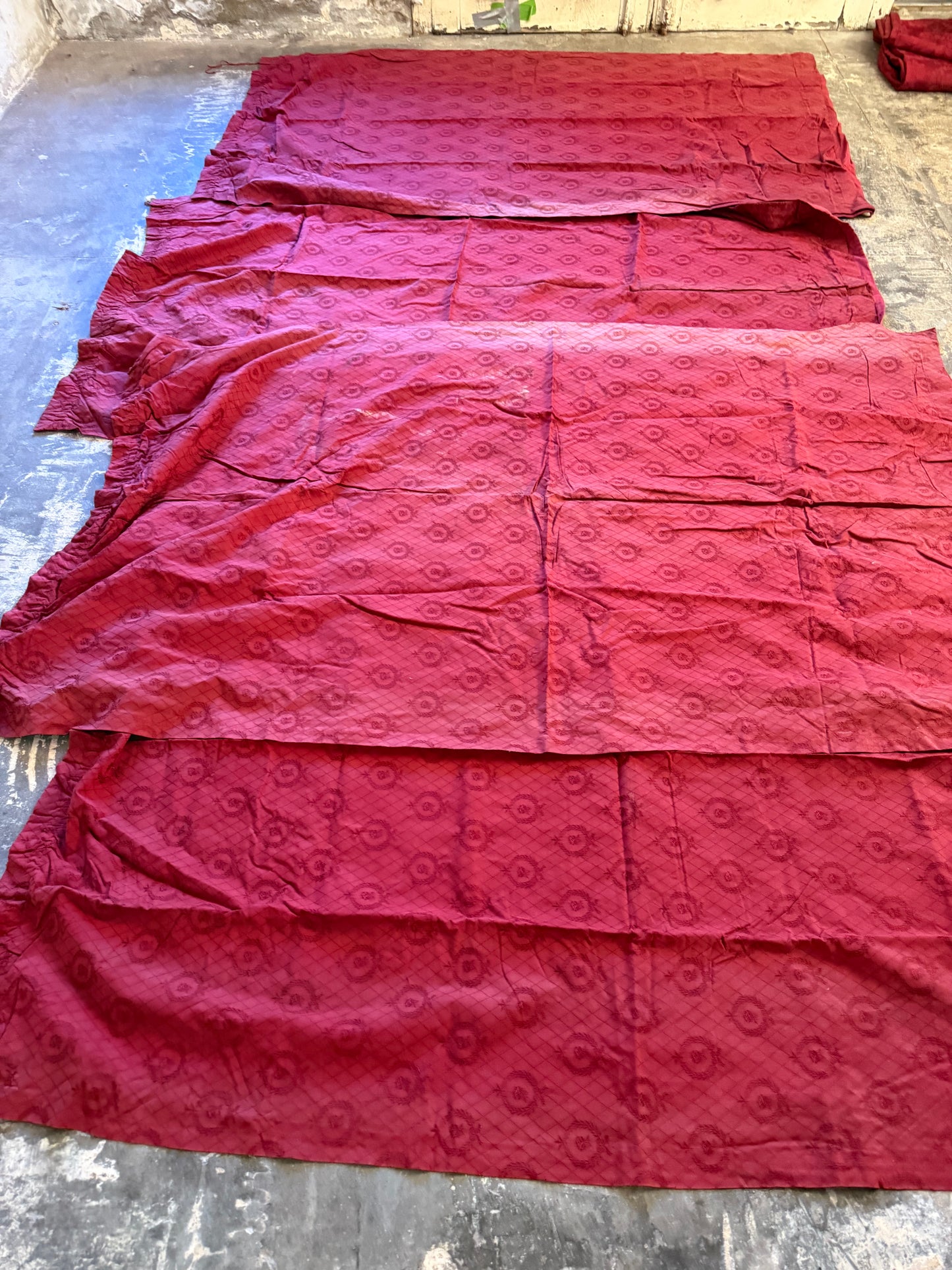 Penicuik House, Scotland ~ Two Pairs of Curtains