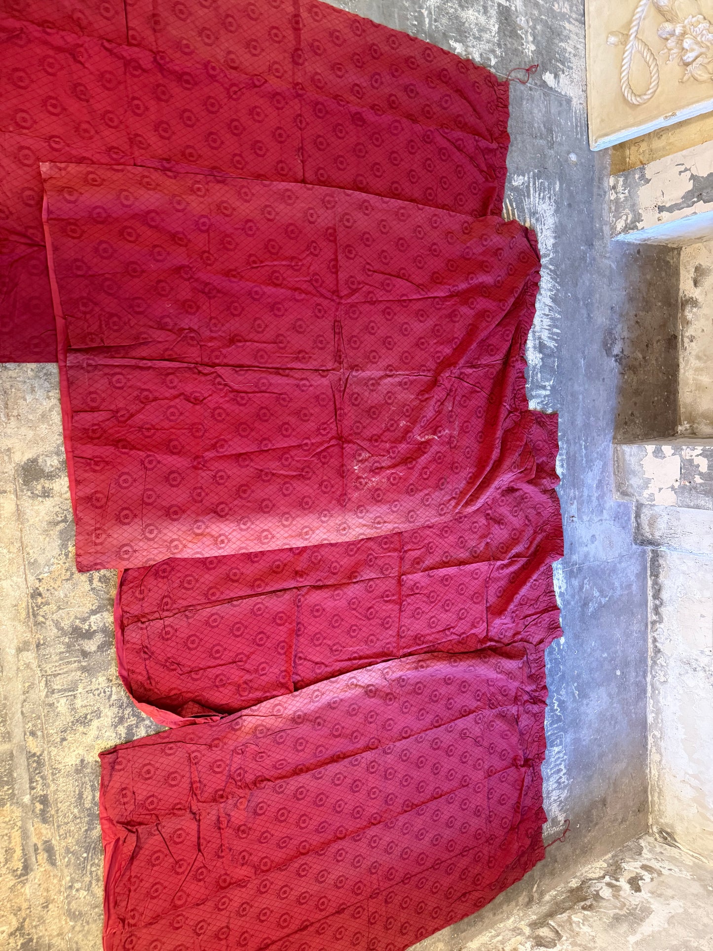 Penicuik House, Scotland ~ Two Pairs of Curtains