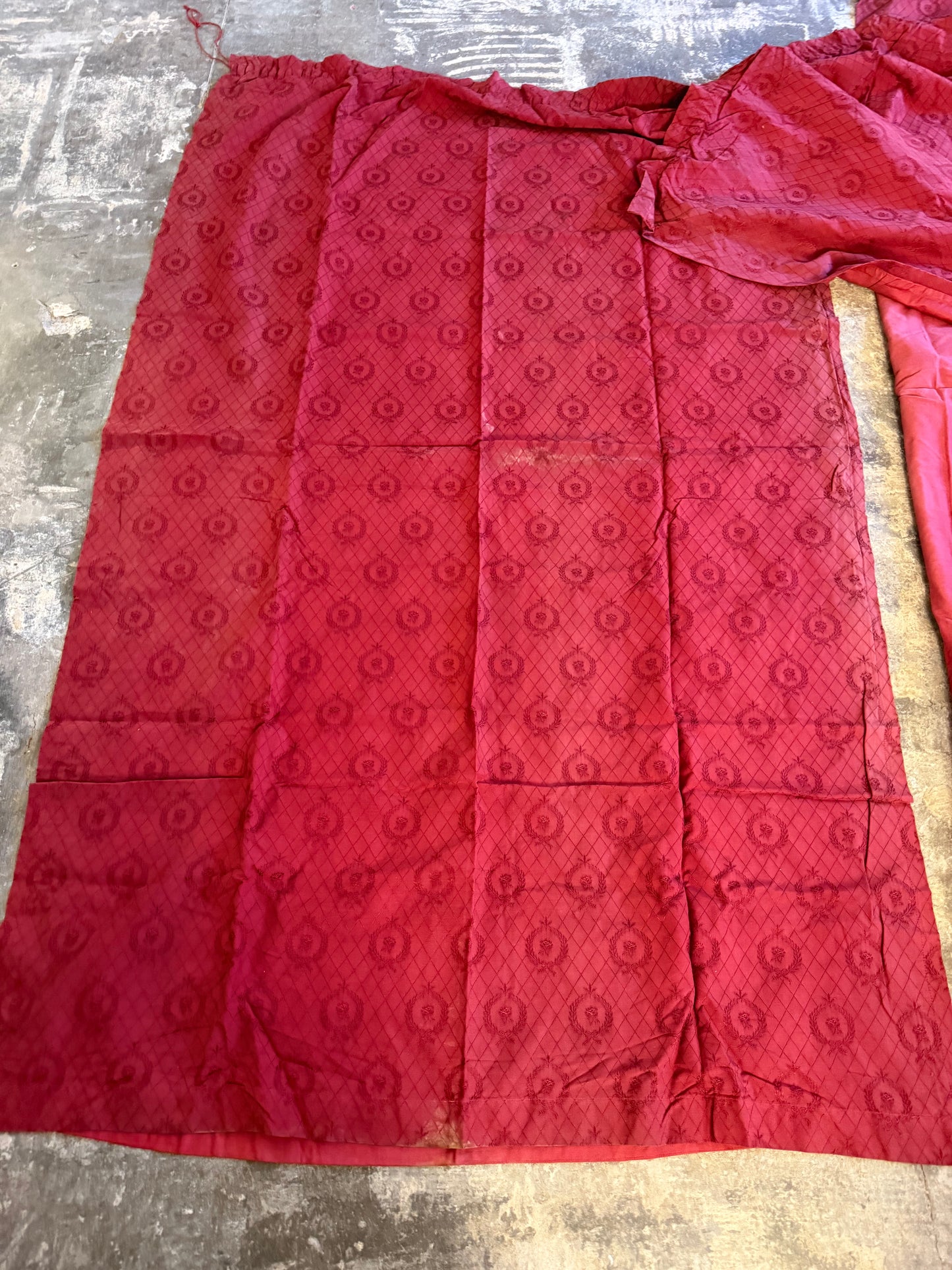 Penicuik House, Scotland ~ Two Pairs of Curtains