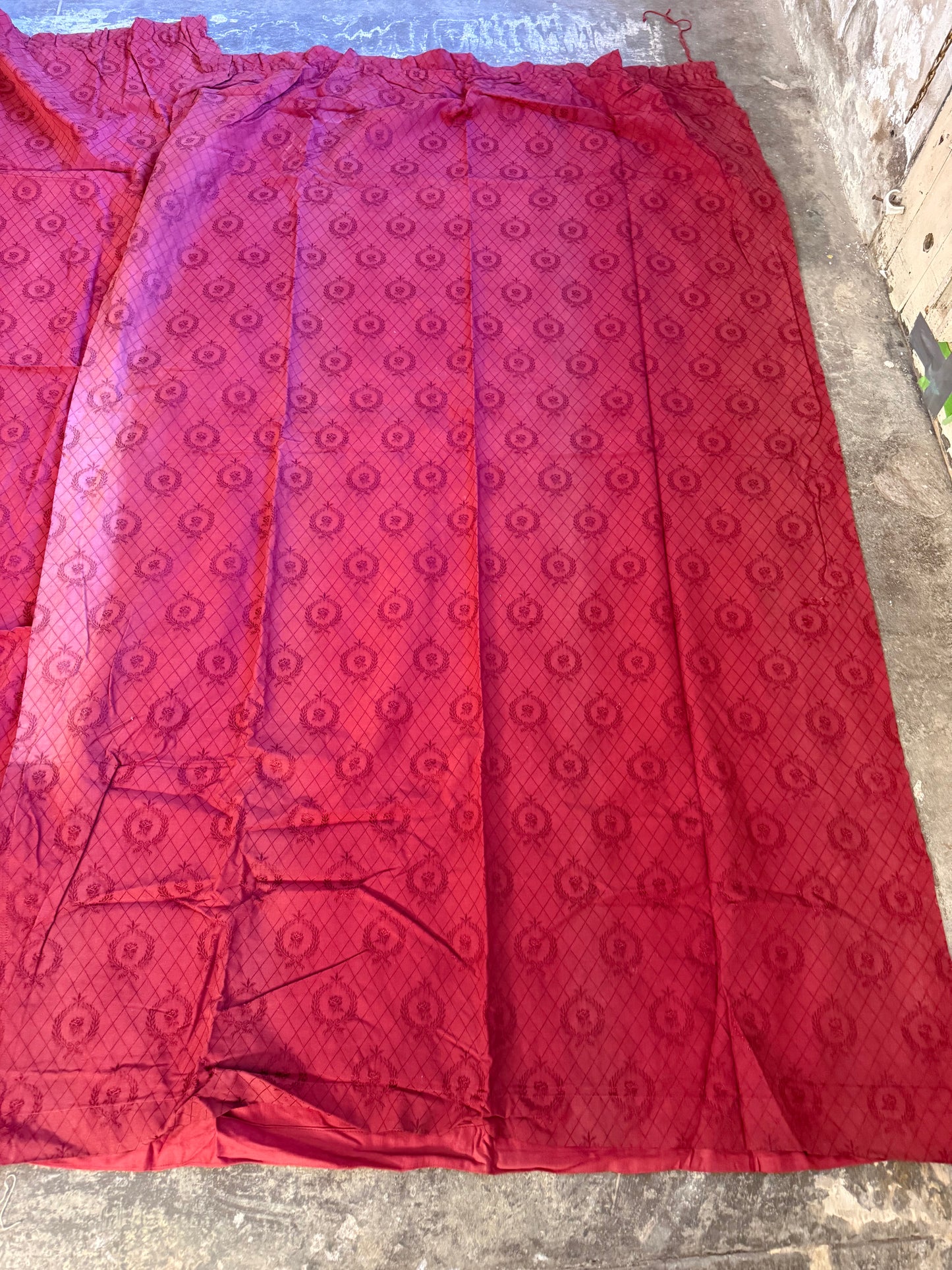 Penicuik House, Scotland ~ Two Pairs of Curtains