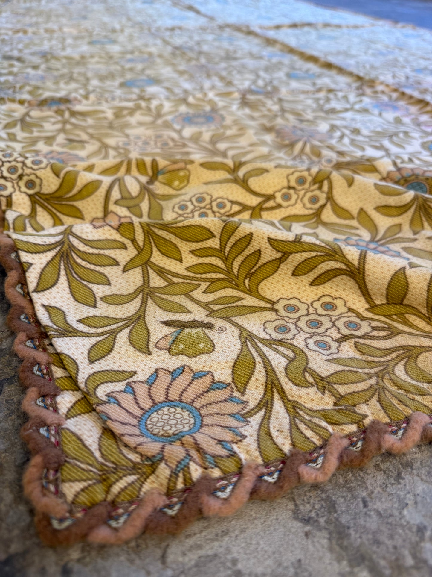 Penicuik House, Scotland ~ Single Arts & Crafts Coverlet