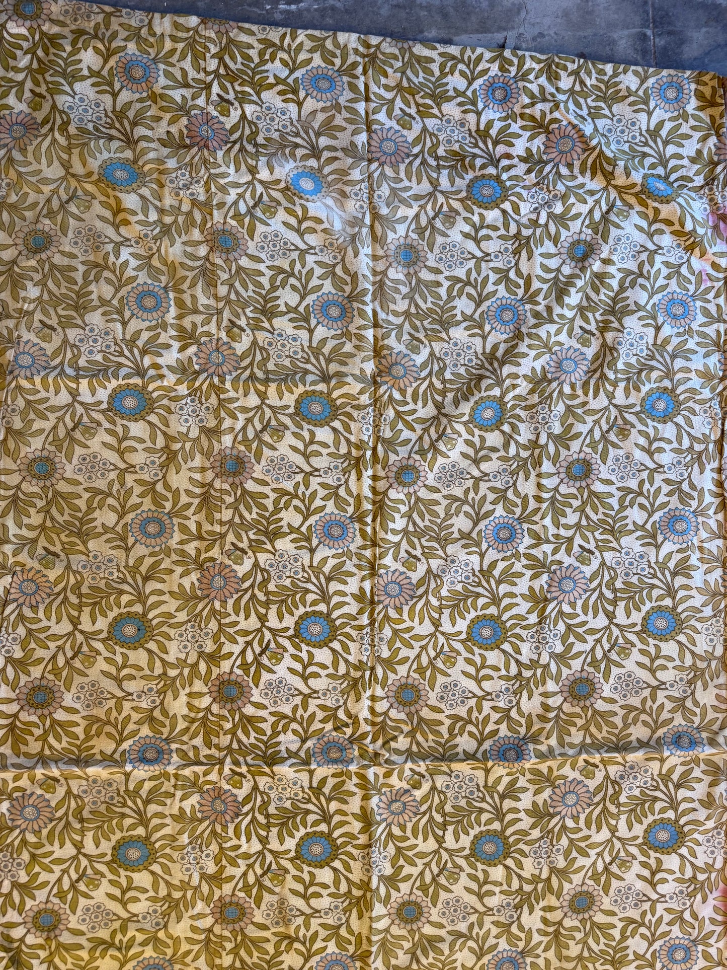 Penicuik House, Scotland ~ Single Arts & Crafts Coverlet