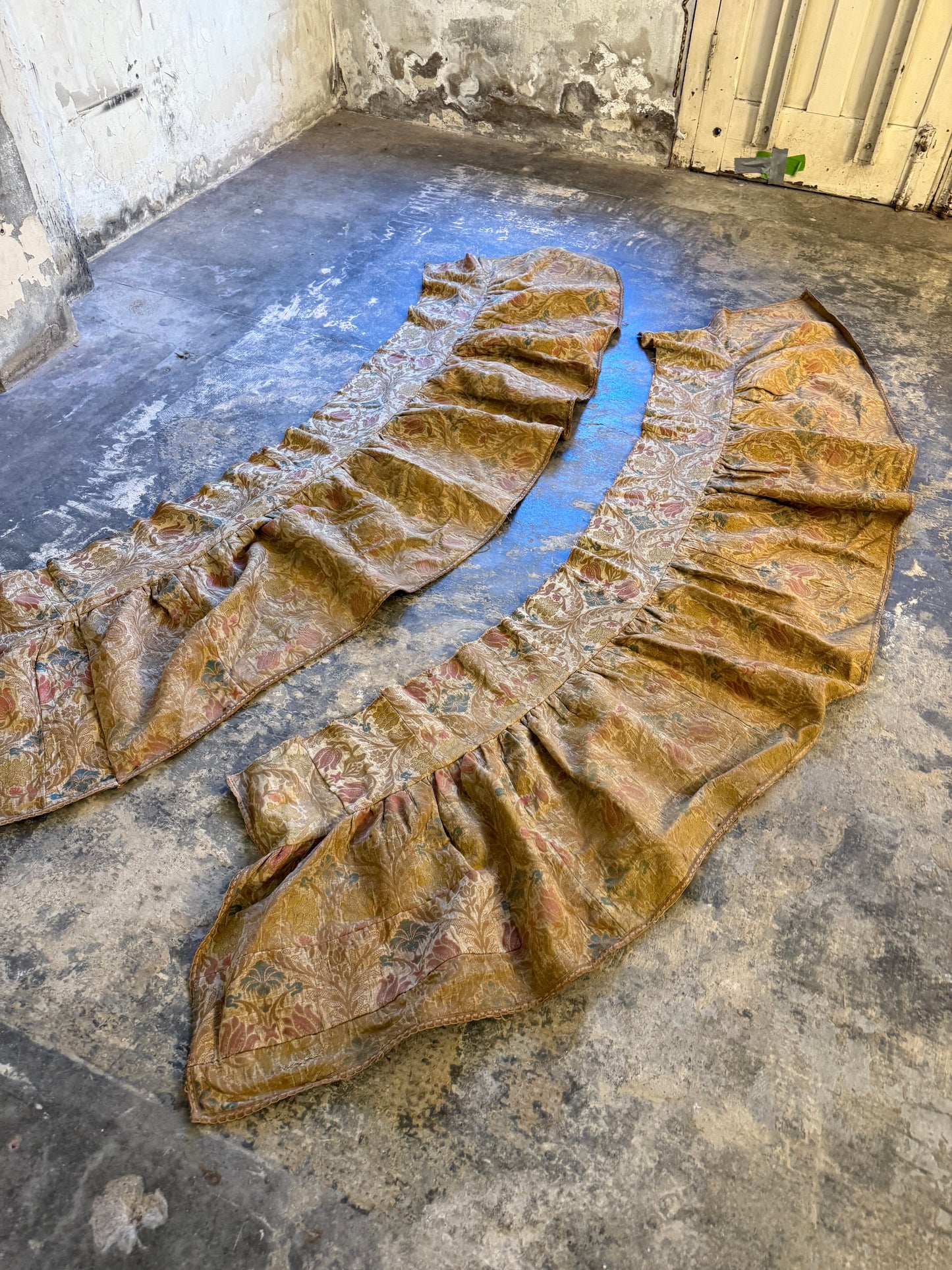 Penicuik House, Scotland ~ Pair of Arts & Crafts Valances