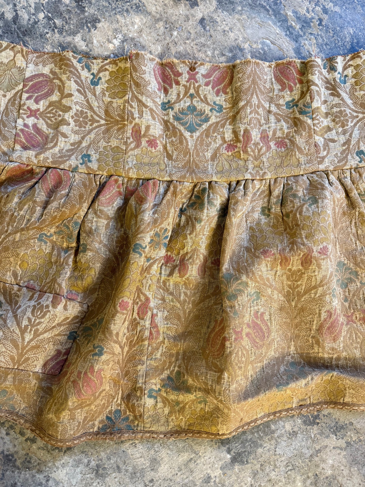 Penicuik House, Scotland ~ Pair of Arts & Crafts Valances