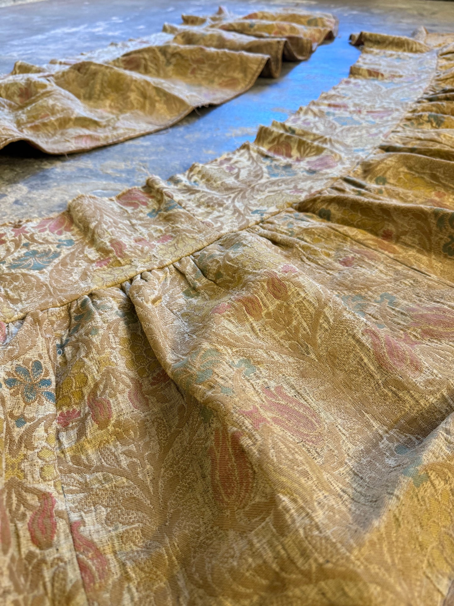 Penicuik House, Scotland ~ Pair of Arts & Crafts Valances