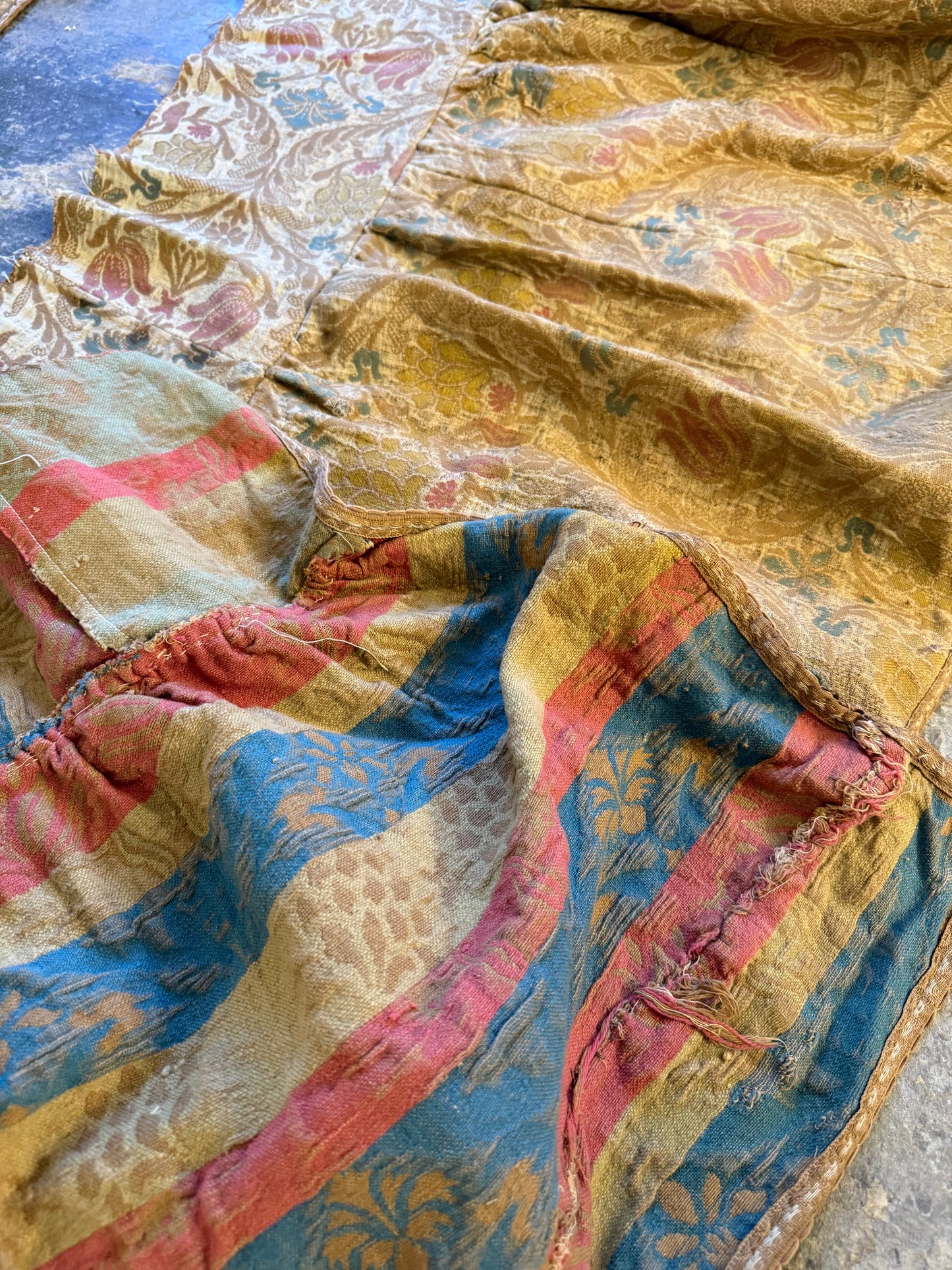 Penicuik House, Scotland ~ Pair of Arts & Crafts Valances