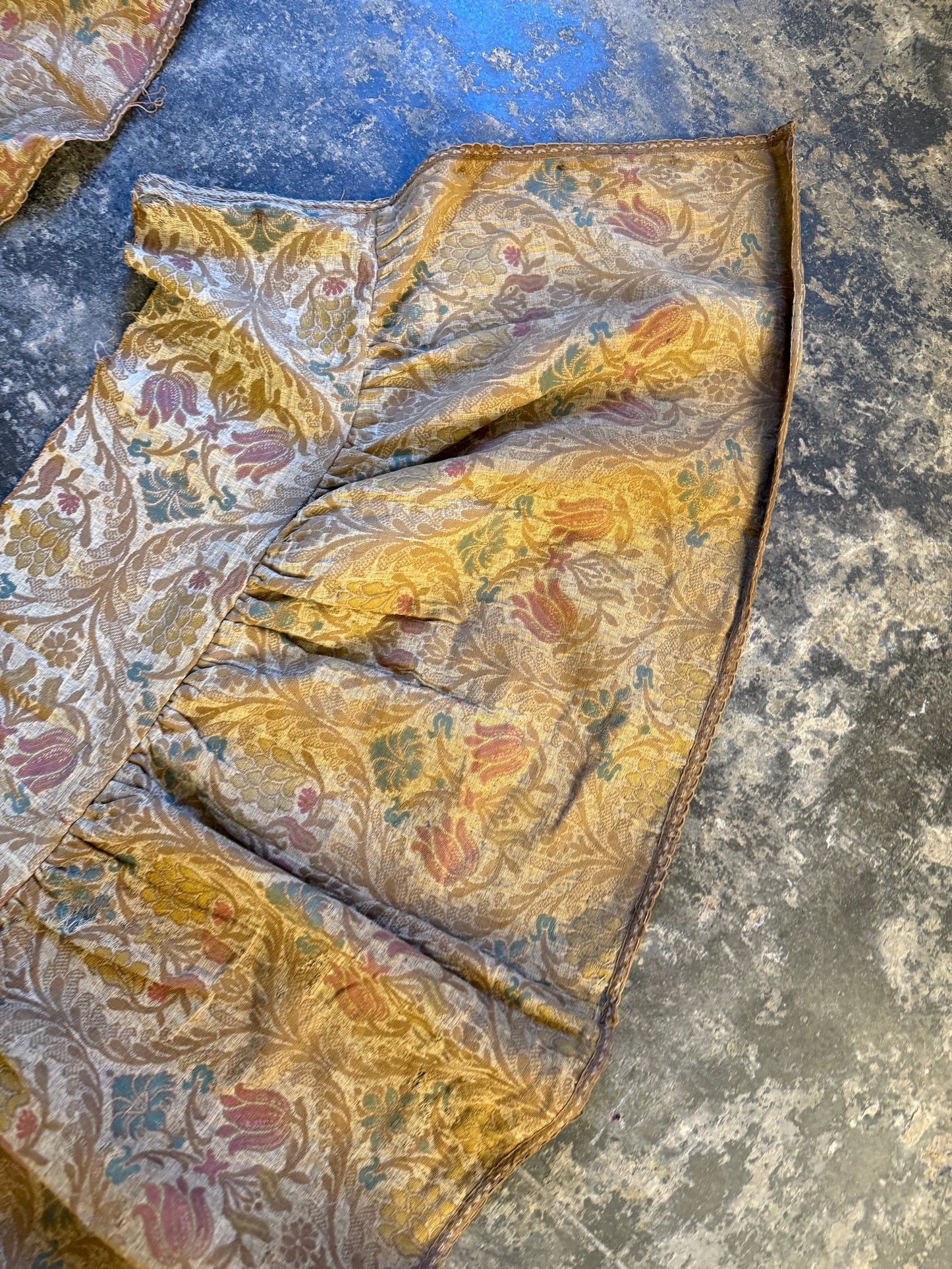 Penicuik House, Scotland ~ Pair of Arts & Crafts Valances