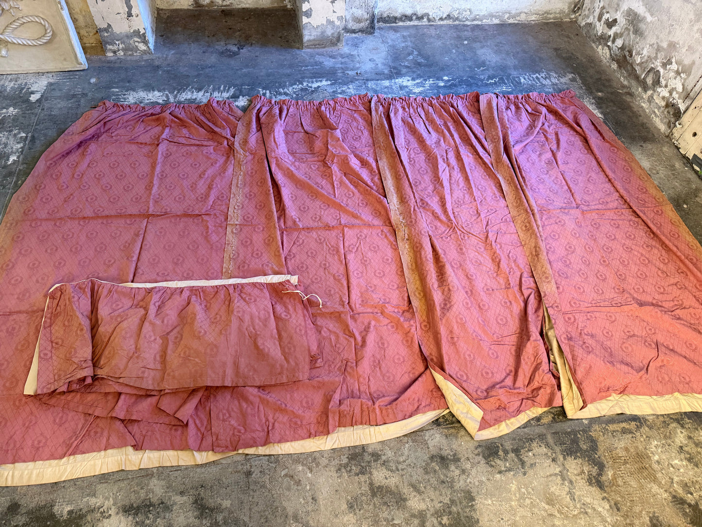 Penicuik House, Scotland ~ Two Pairs Curtains