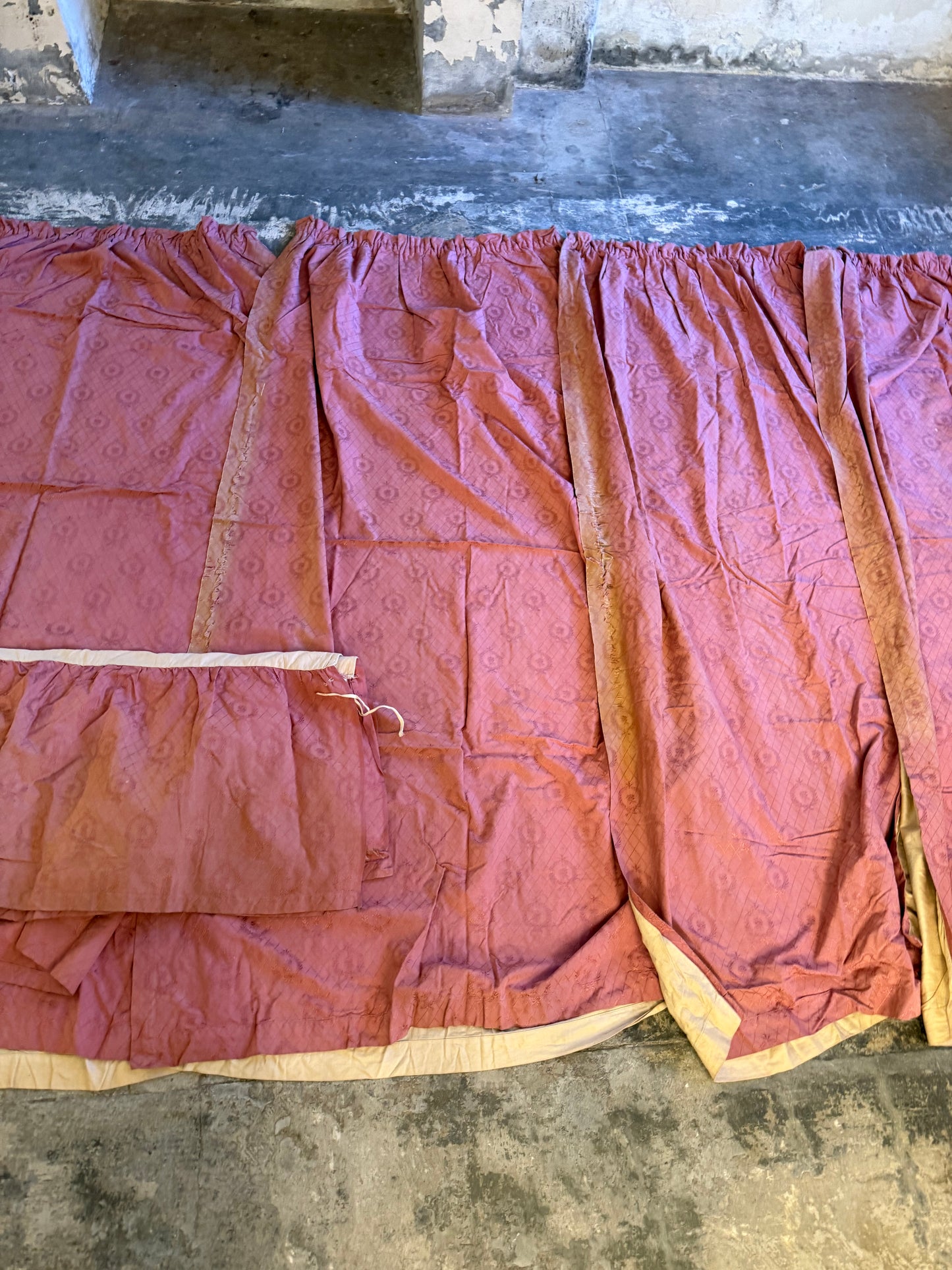 Penicuik House, Scotland ~ Two Pairs Curtains