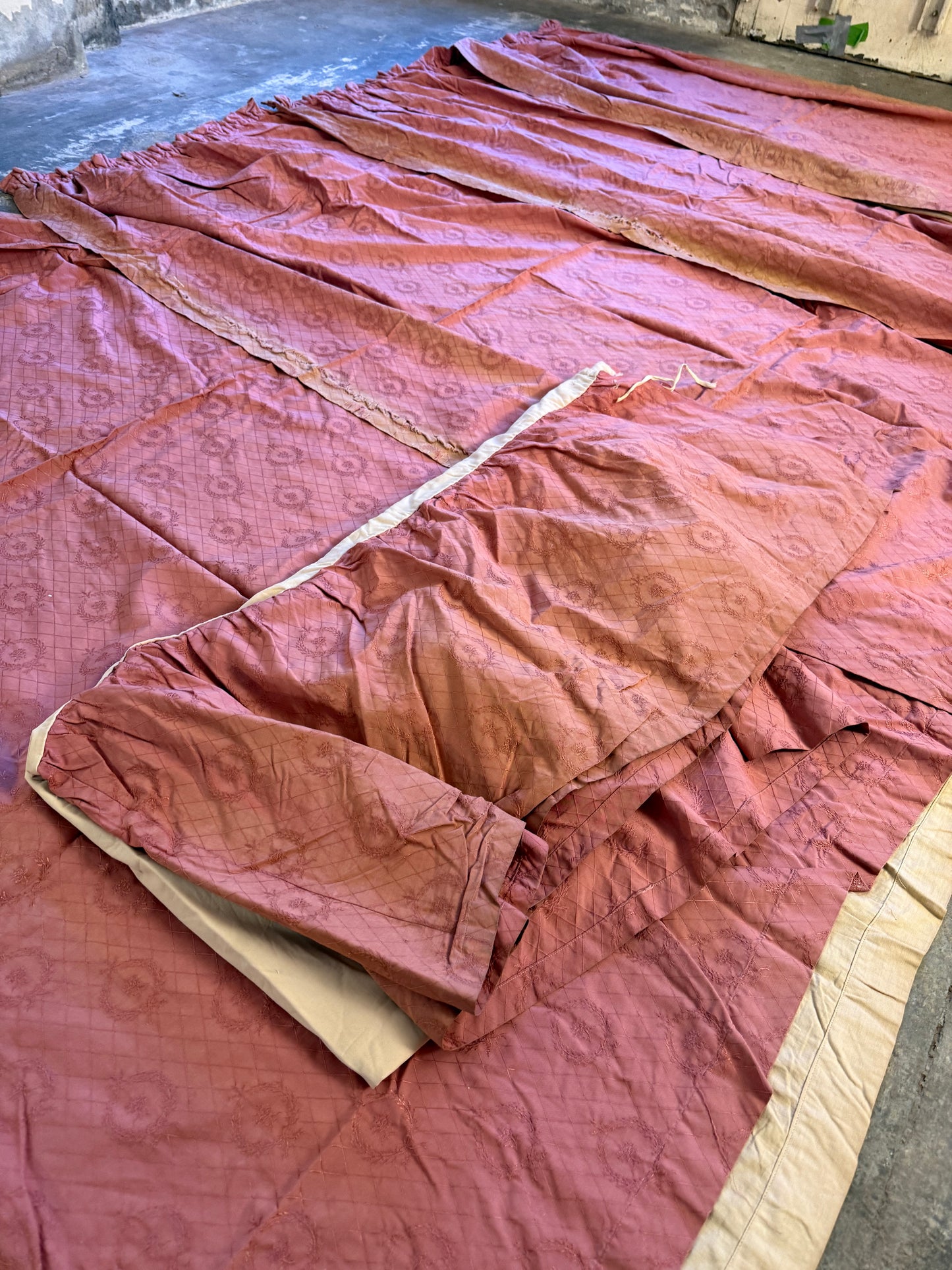 Penicuik House, Scotland ~ Two Pairs Curtains