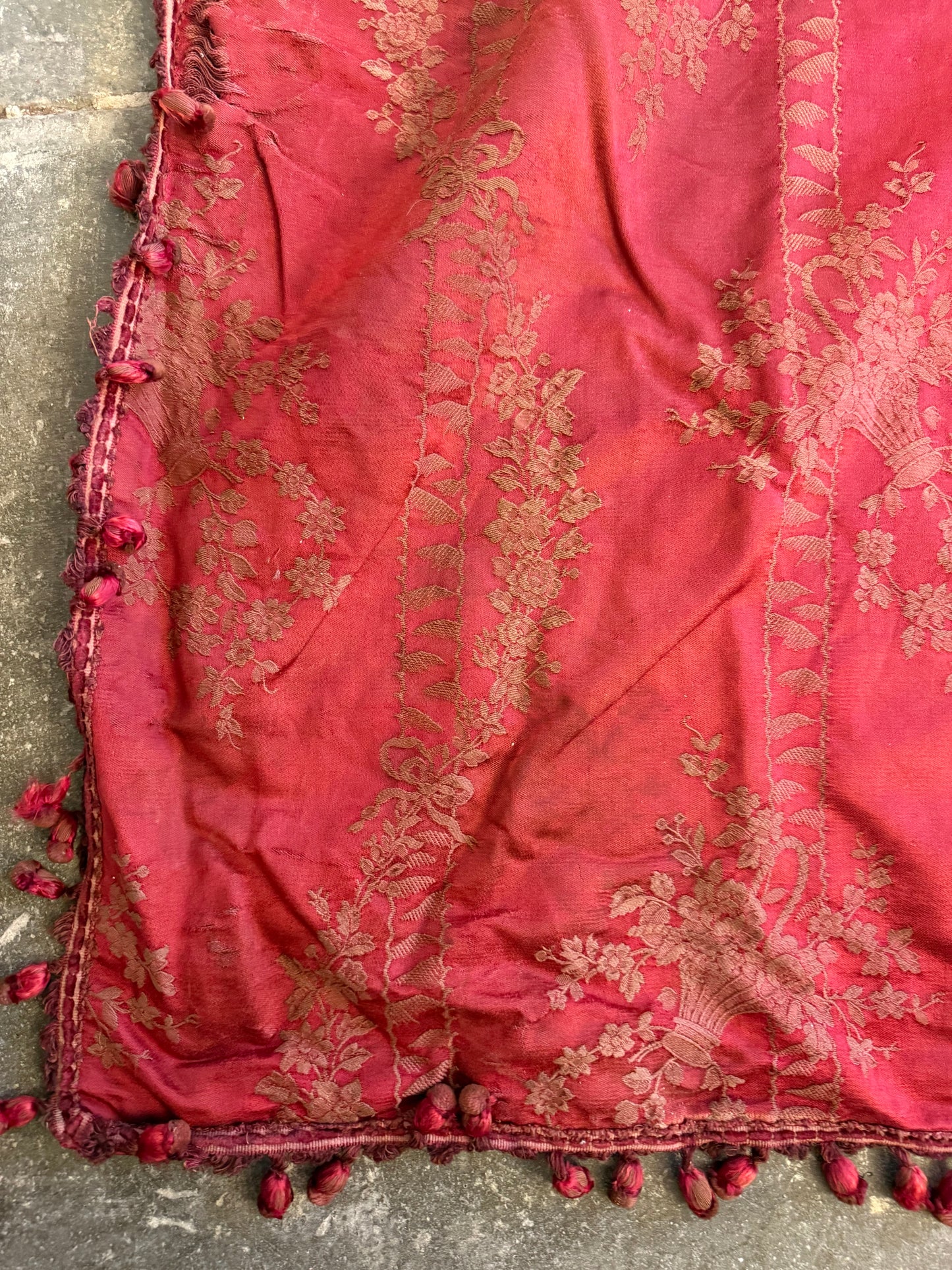 Penicuik House, Scotland ~ Two Pairs of Curtains - Faded grandeur