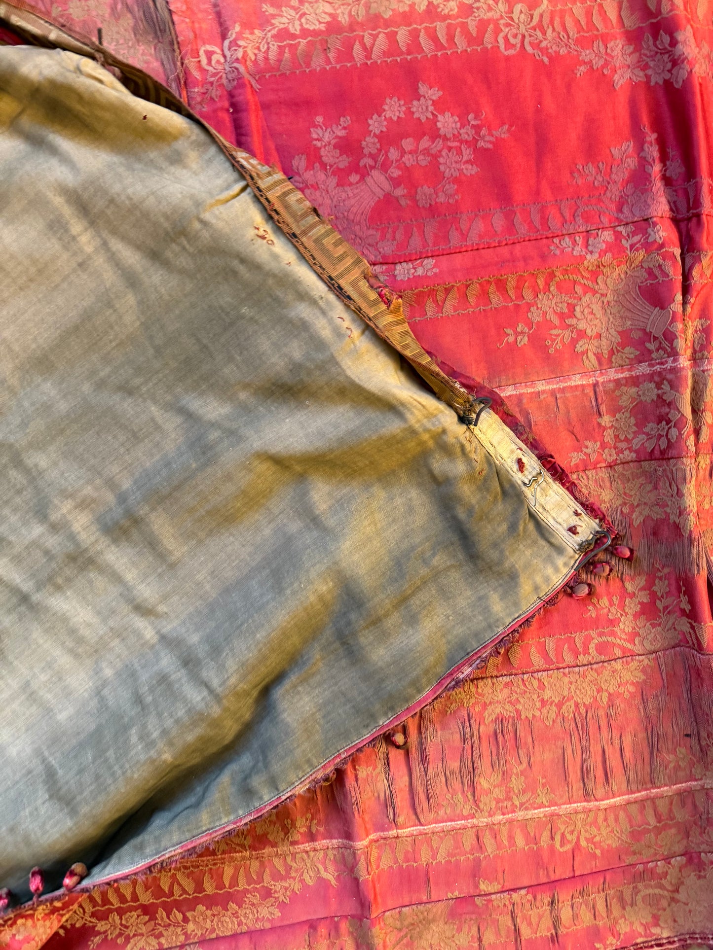 Penicuik House, Scotland ~ Two Pairs of Curtains - Faded grandeur