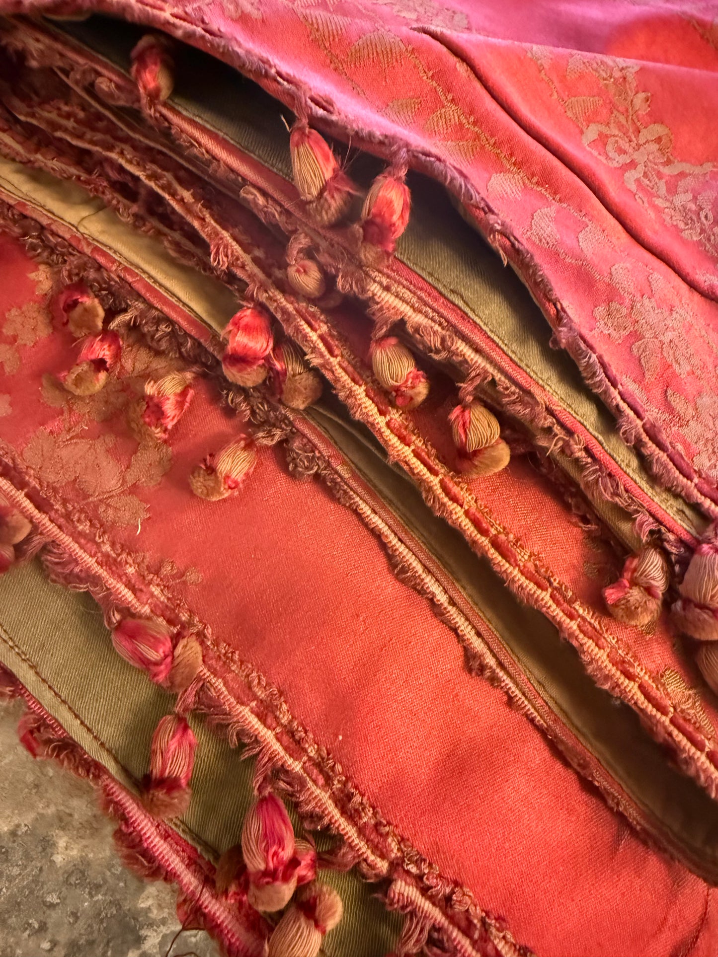 Penicuik House, Scotland ~ Two Pairs of Curtains - Faded grandeur