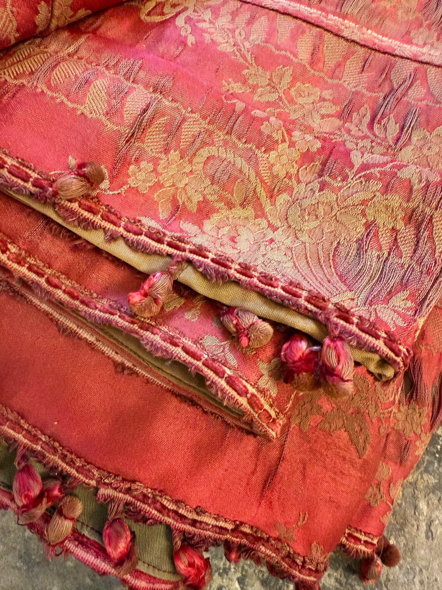 Penicuik House, Scotland ~ Two Pairs of Curtains - Faded grandeur