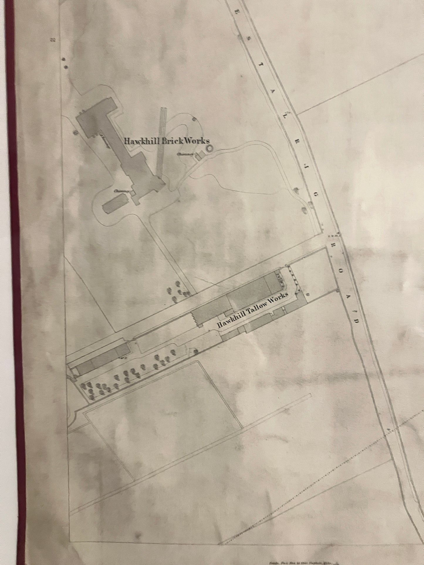 Two Edinburgh Maps c1877/78 ~ Easter Road, Lochend Road, Restalrig Park, Prospect Bank