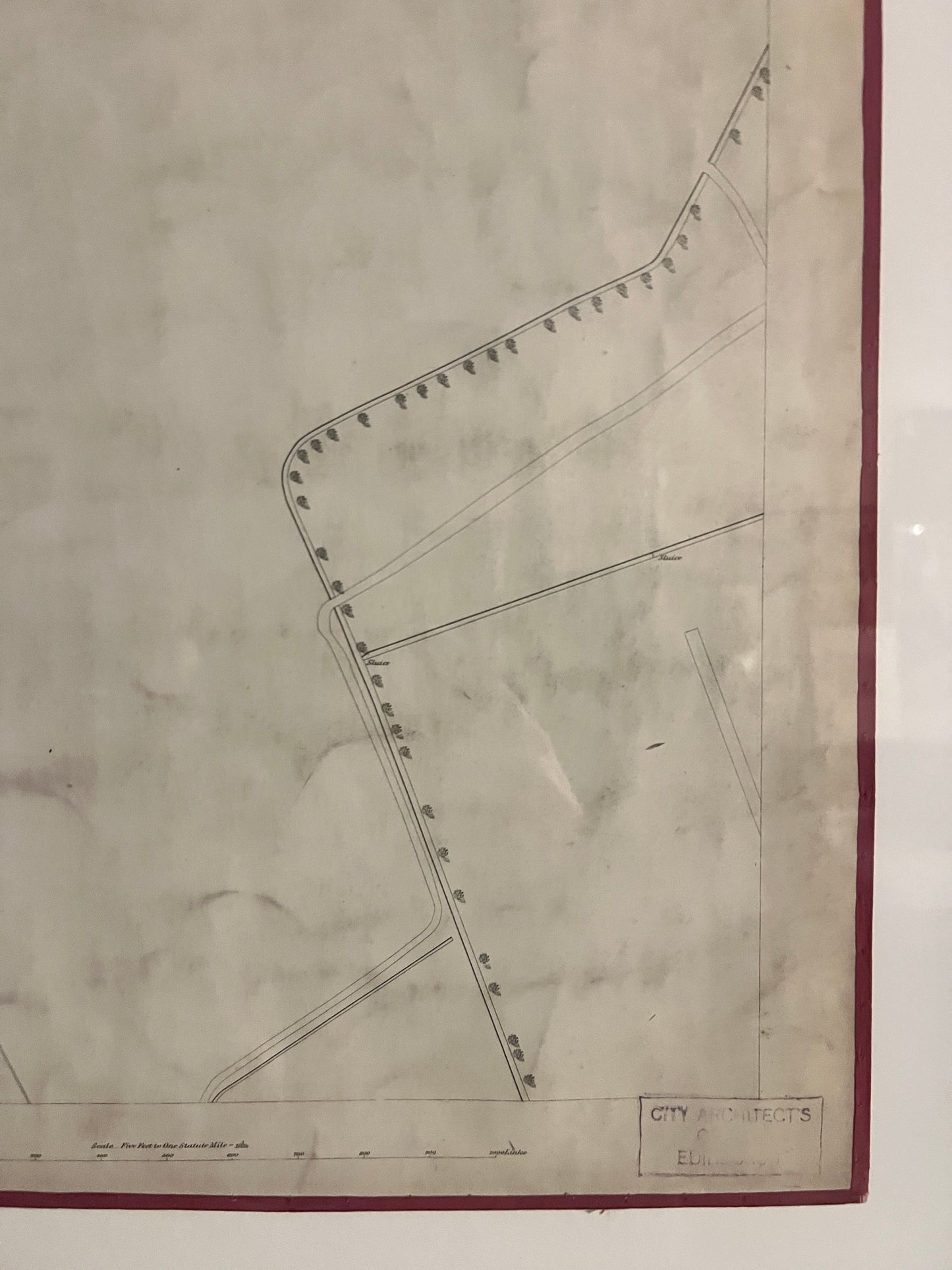 Two Edinburgh Maps c1877/78 ~ Easter Road, Lochend Road, Restalrig Park, Prospect Bank
