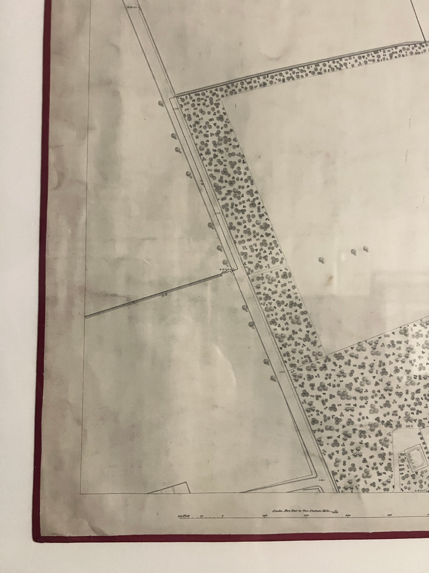 An Edinburgh Map c1878 ~ Fettes College