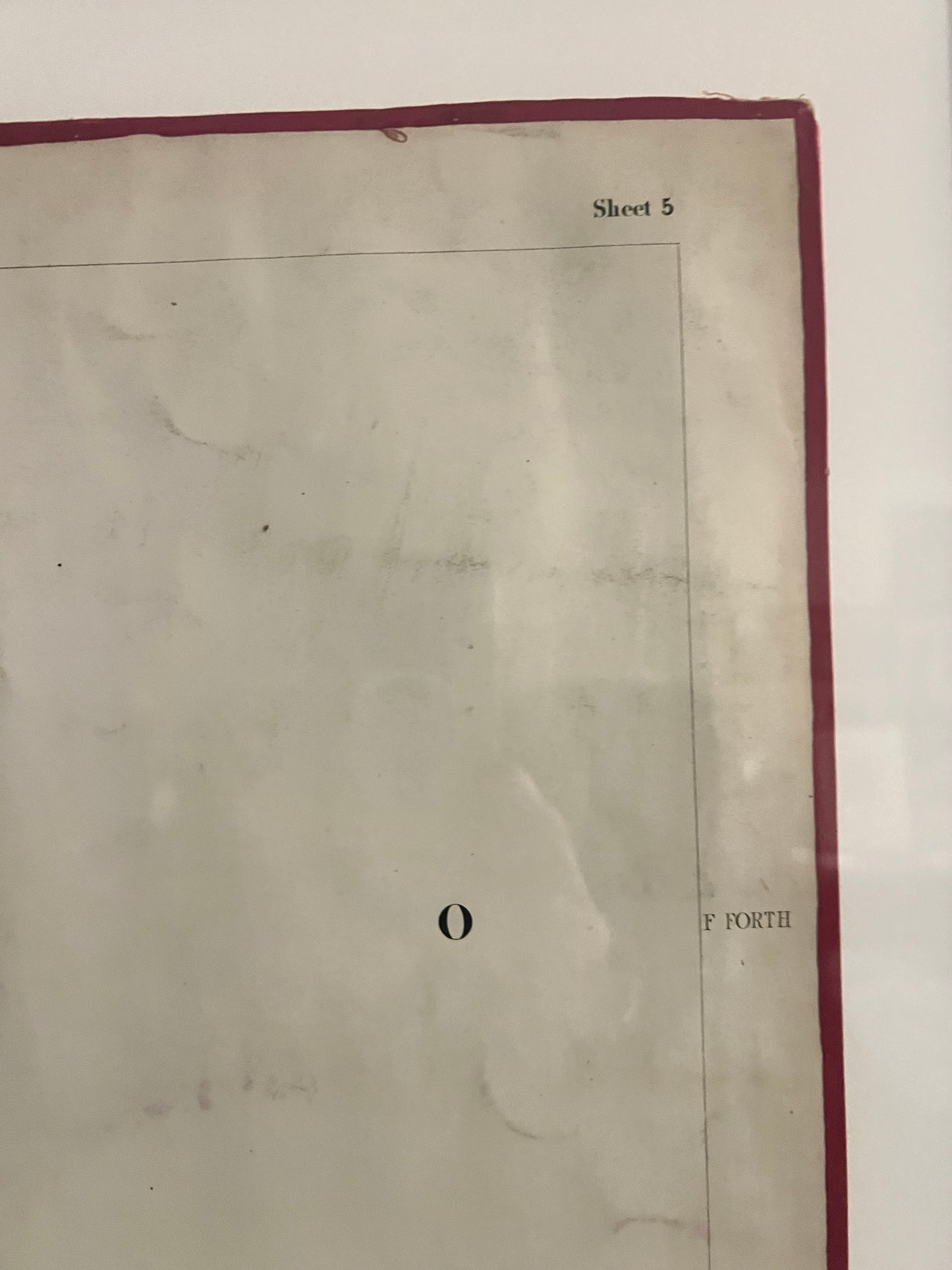An Edinburgh Map c1876 ~ Salt Springs of Wardie, Lower Granton Road, Eastern Breakwater.