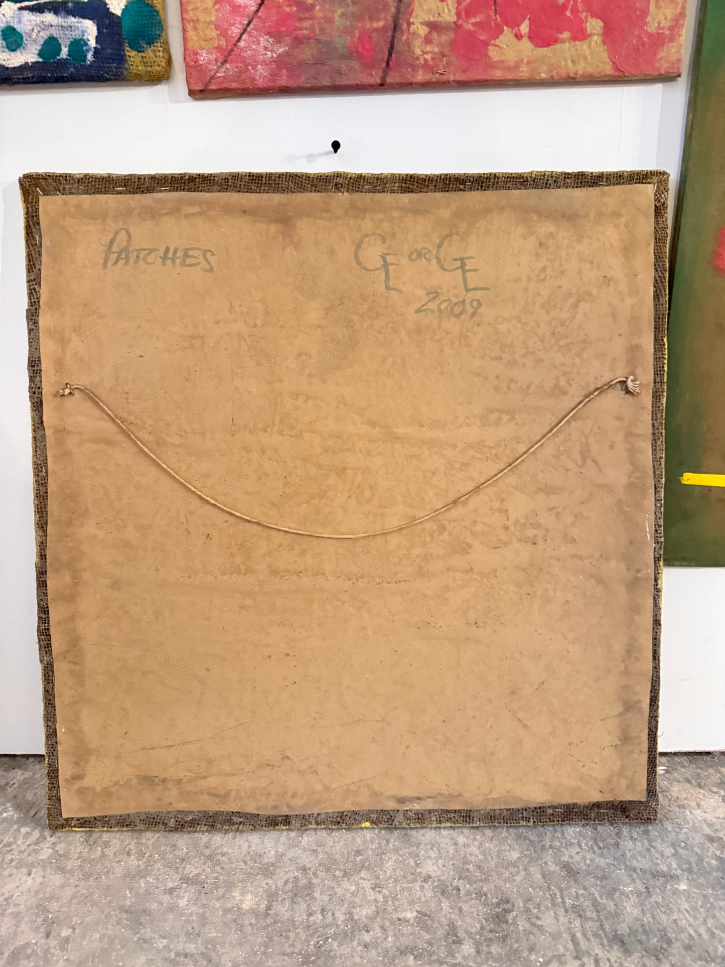 Abstract painting - No 11 'Patches'