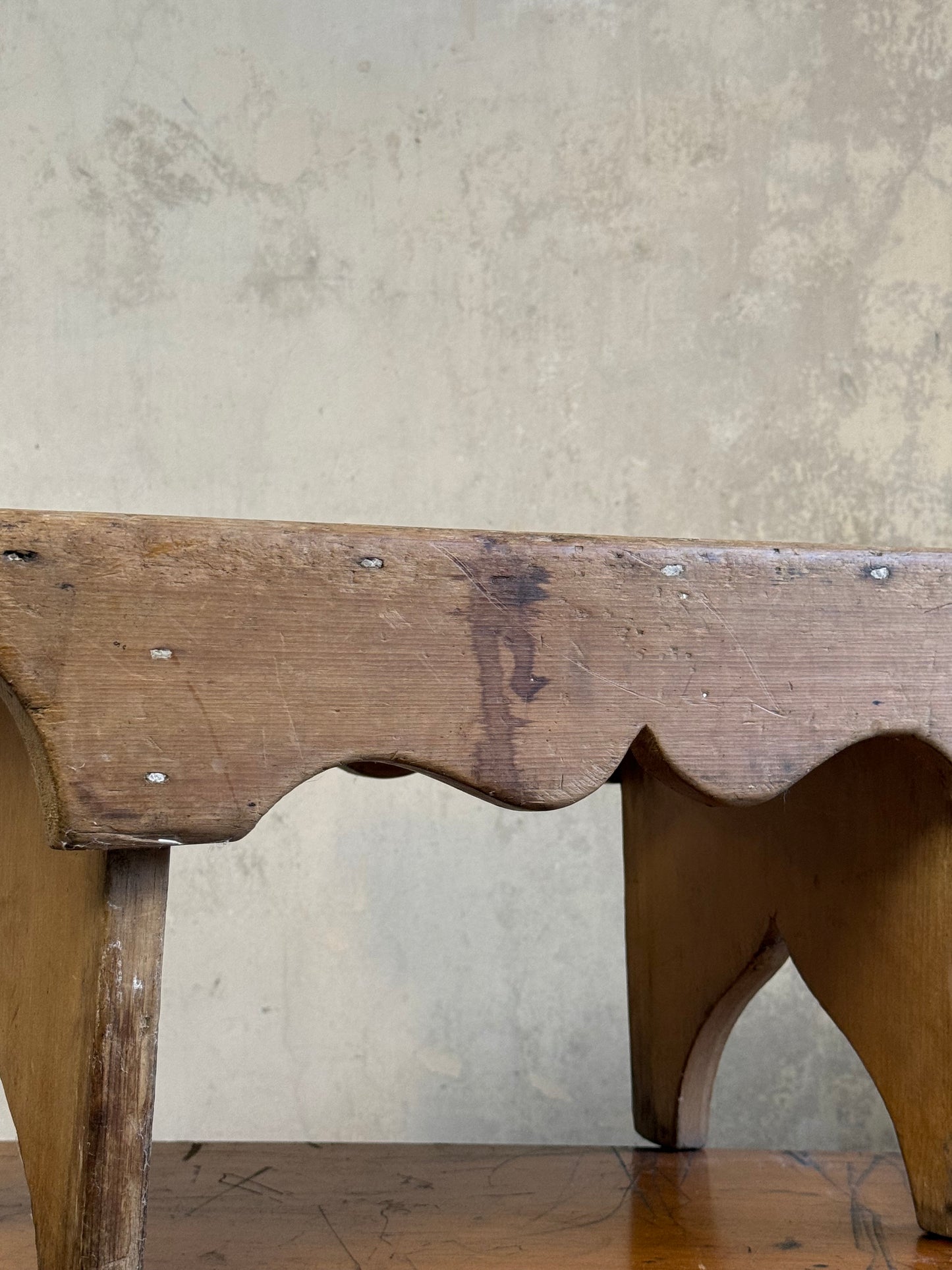 A 19thC Scottish Vernacular Creepie / Stool (No 3)