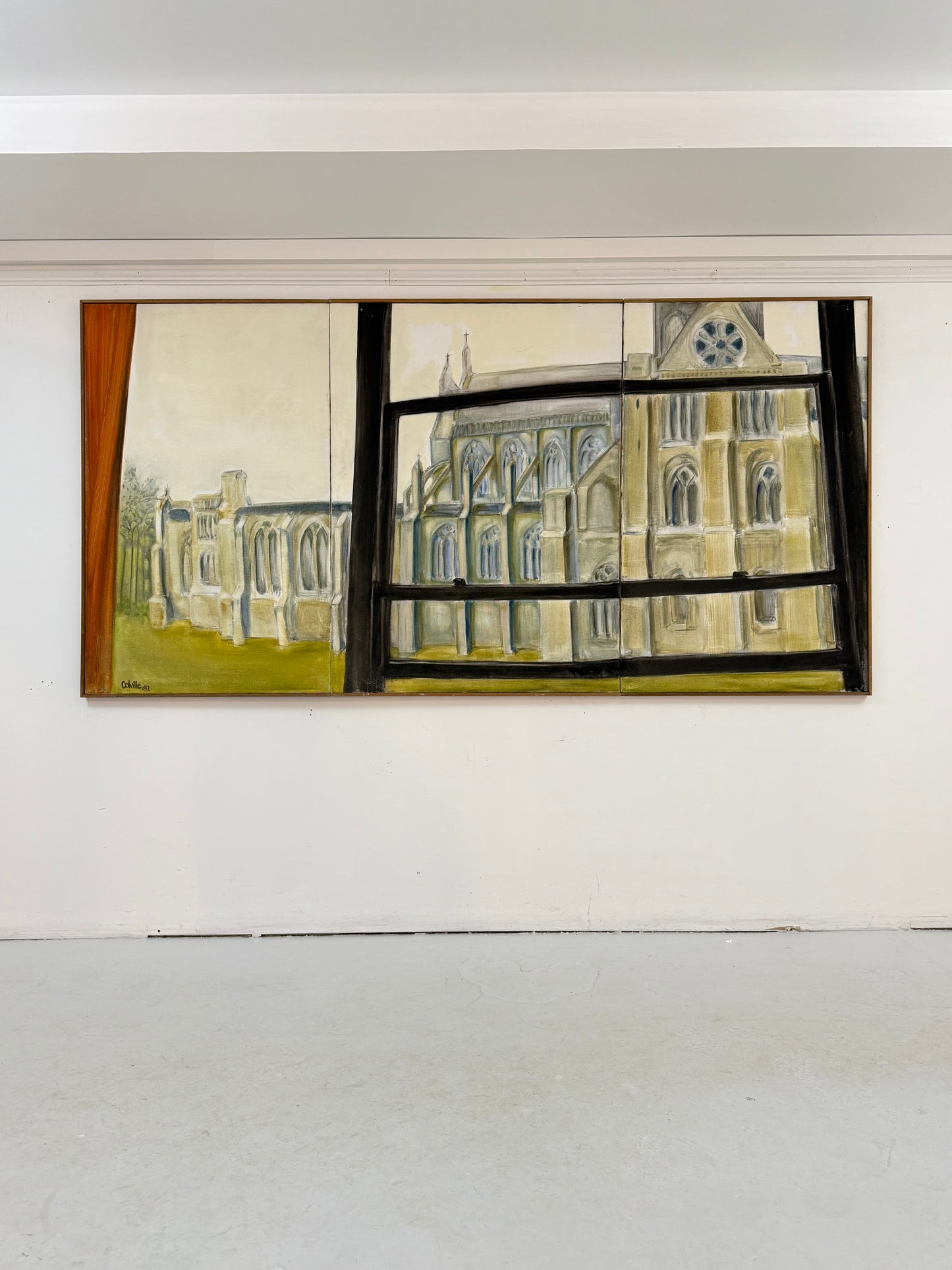 Triptych - Winchester Window- ISOBEL COLVILLE Scottish | 1935 - 2025