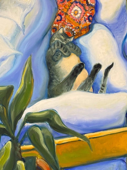 Summer Cat - ISOBEL COLVILLE Scottish | 1935 - 2025