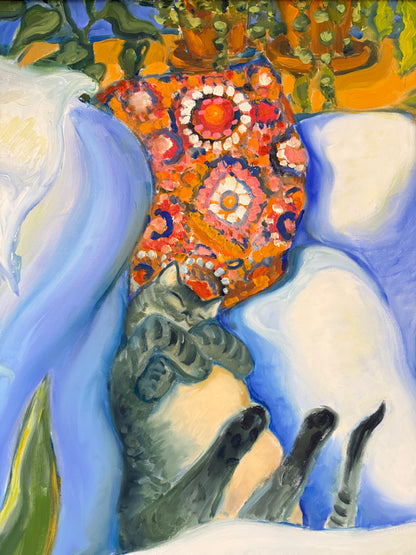 Summer Cat - ISOBEL COLVILLE Scottish | 1935 - 2025