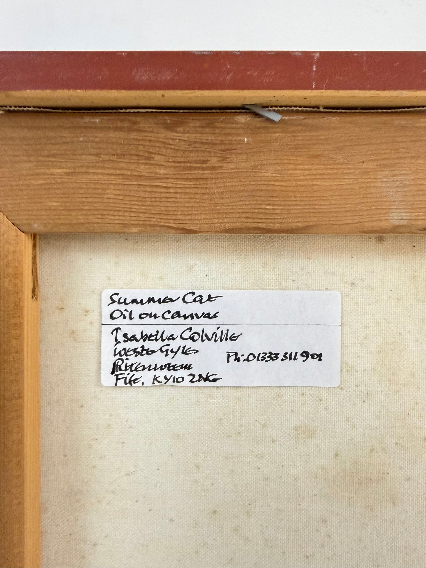 Summer Cat - ISOBEL COLVILLE Scottish | 1935 - 2025