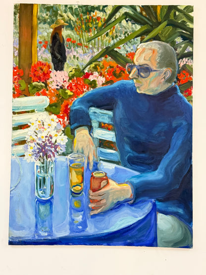 Drinks in the Garden - ISOBEL COLVILLE Scottish | 1935 - 2025