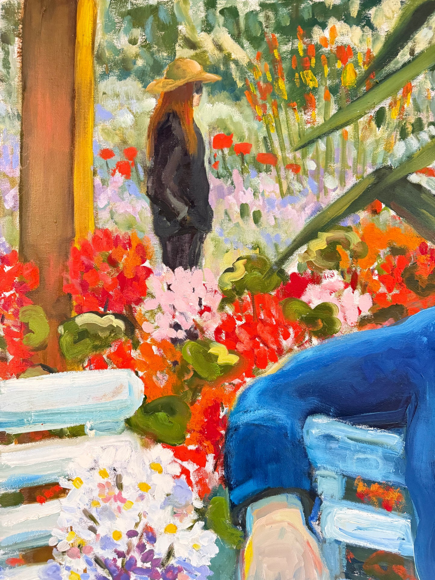 Drinks in the Garden - ISOBEL COLVILLE Scottish | 1935 - 2025