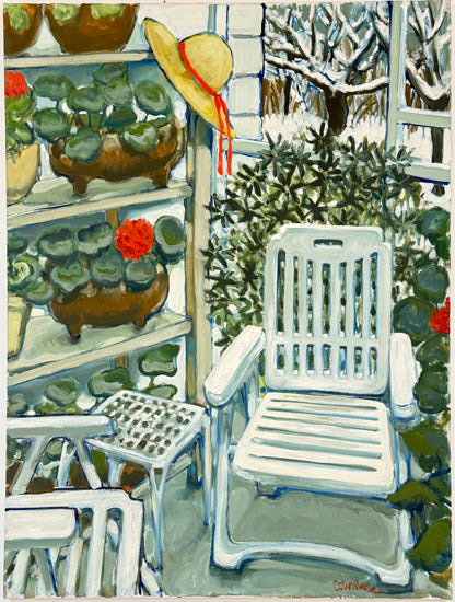 Winter Summerhouse - ISOBEL COLVILLE Scottish | 1935 - 2025