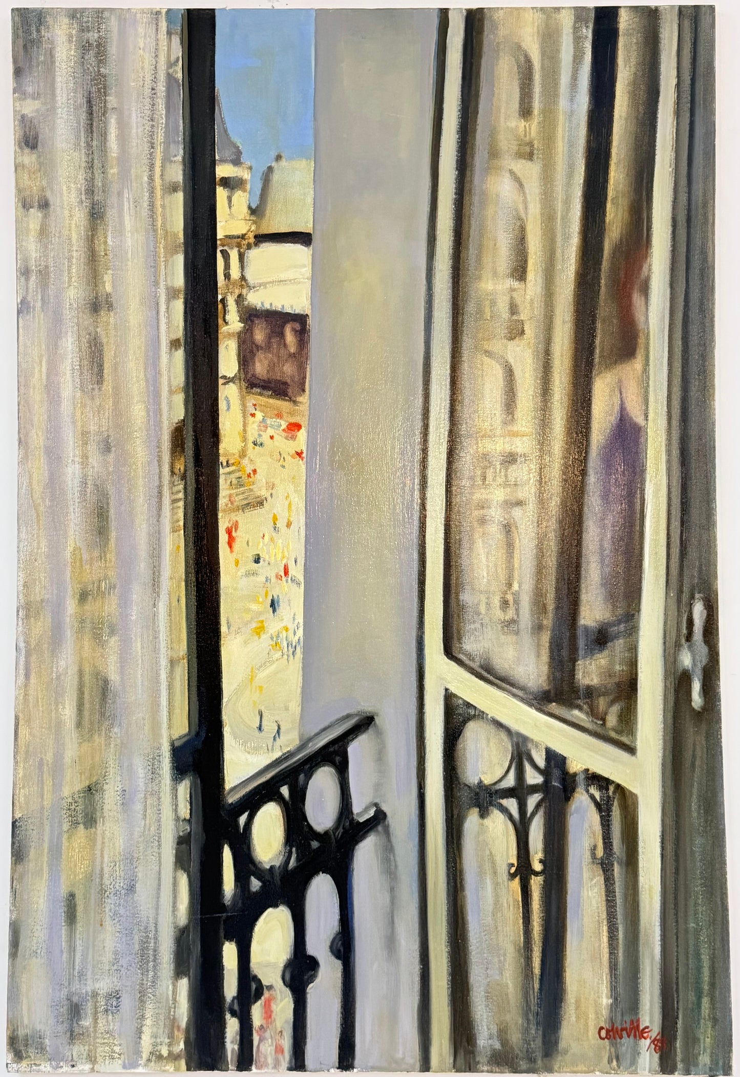 Self Portrait in Paris - ISOBEL COLVILLE Scottish | 1935 - 2025