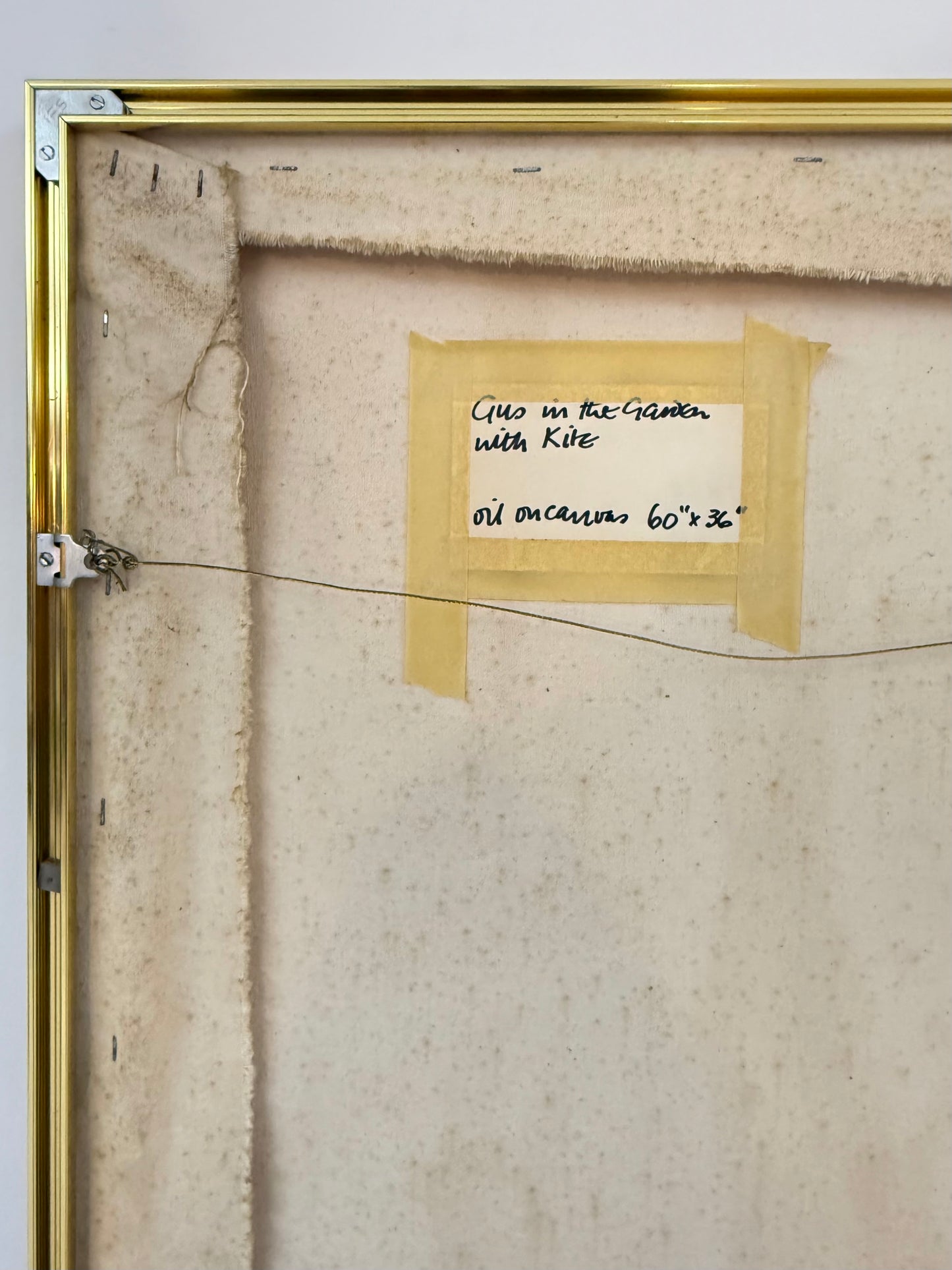 Gus in the Garden with Kite - ISOBEL COLVILLE Scottish | 1935 - 2025