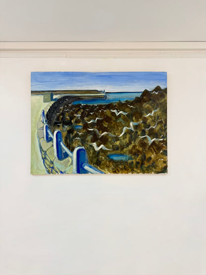 Coastal Seagulls - ISOBEL COLVILLE Scottish | 1935 - 2025