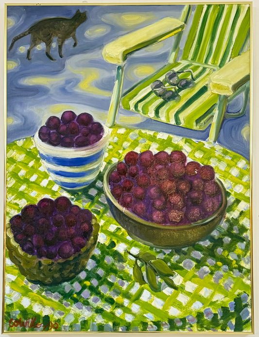 Gus in the Garden - ISOBEL COLVILLE Scottish | 1935 - 2025