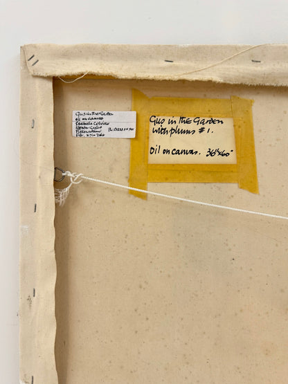 Gus in the Garden with Plums #1 - ISOBEL COLVILLE Scottish | 1935 - 2025