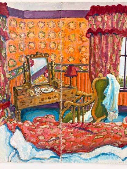 The Bedroom Triptych - ISOBEL COLVILLE Scottish | 1935 - 2025