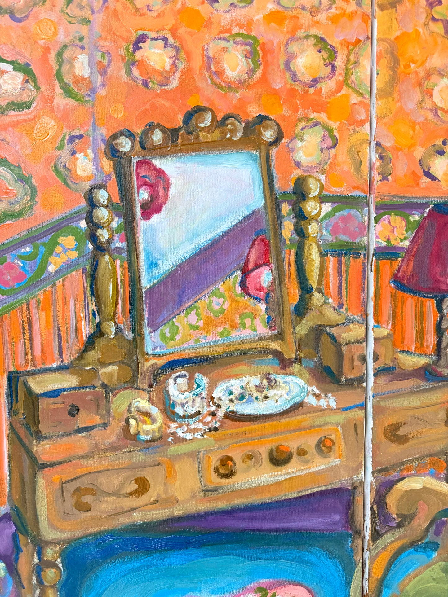 The Bedroom Triptych - ISOBEL COLVILLE Scottish | 1935 - 2025